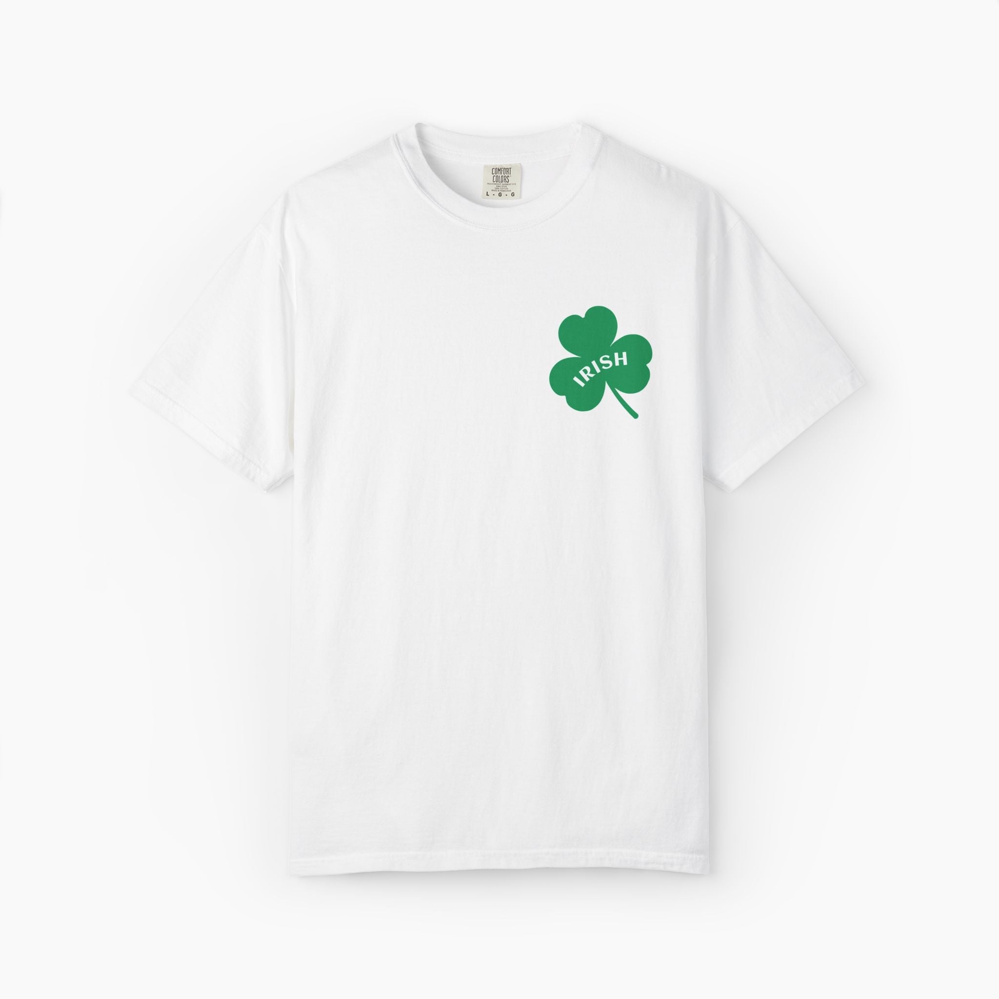 0% Irish 100% Shenanigans St Patrick's Day Oversized T-Shirt