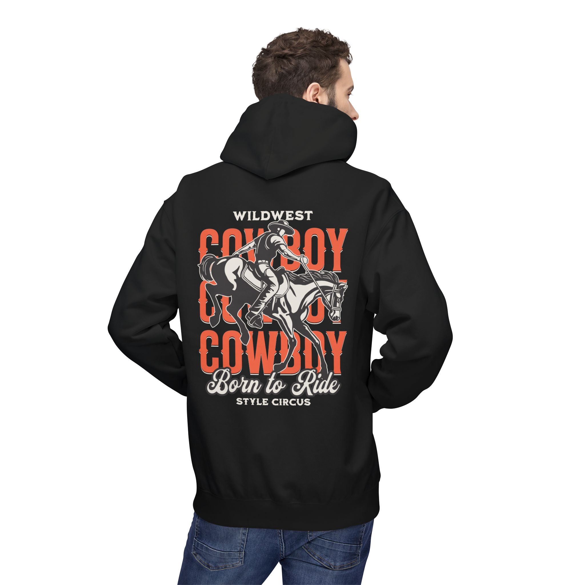 Born to Ride Cowboy Unisex Hoodie