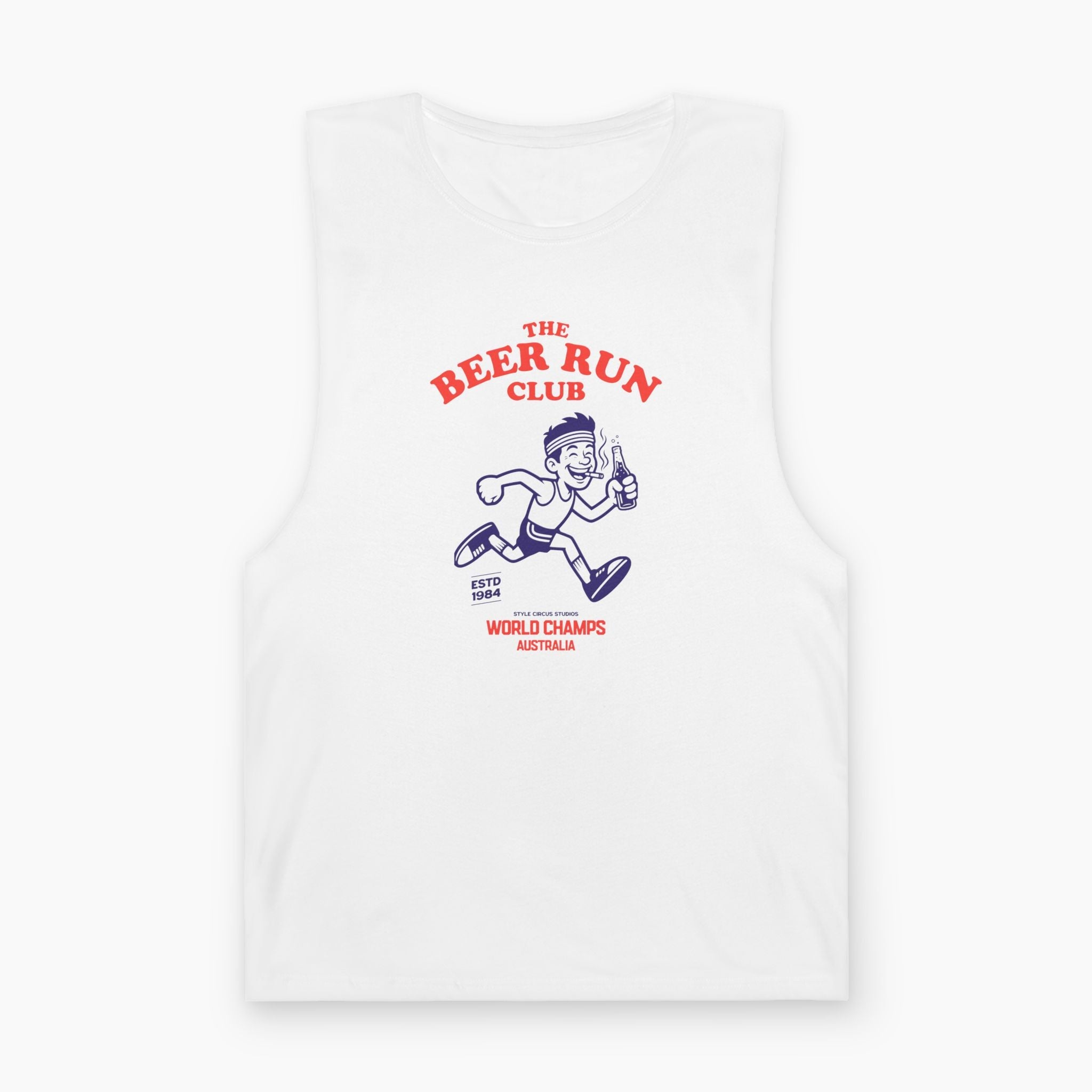 Beer Run Club Unisex Tank Top