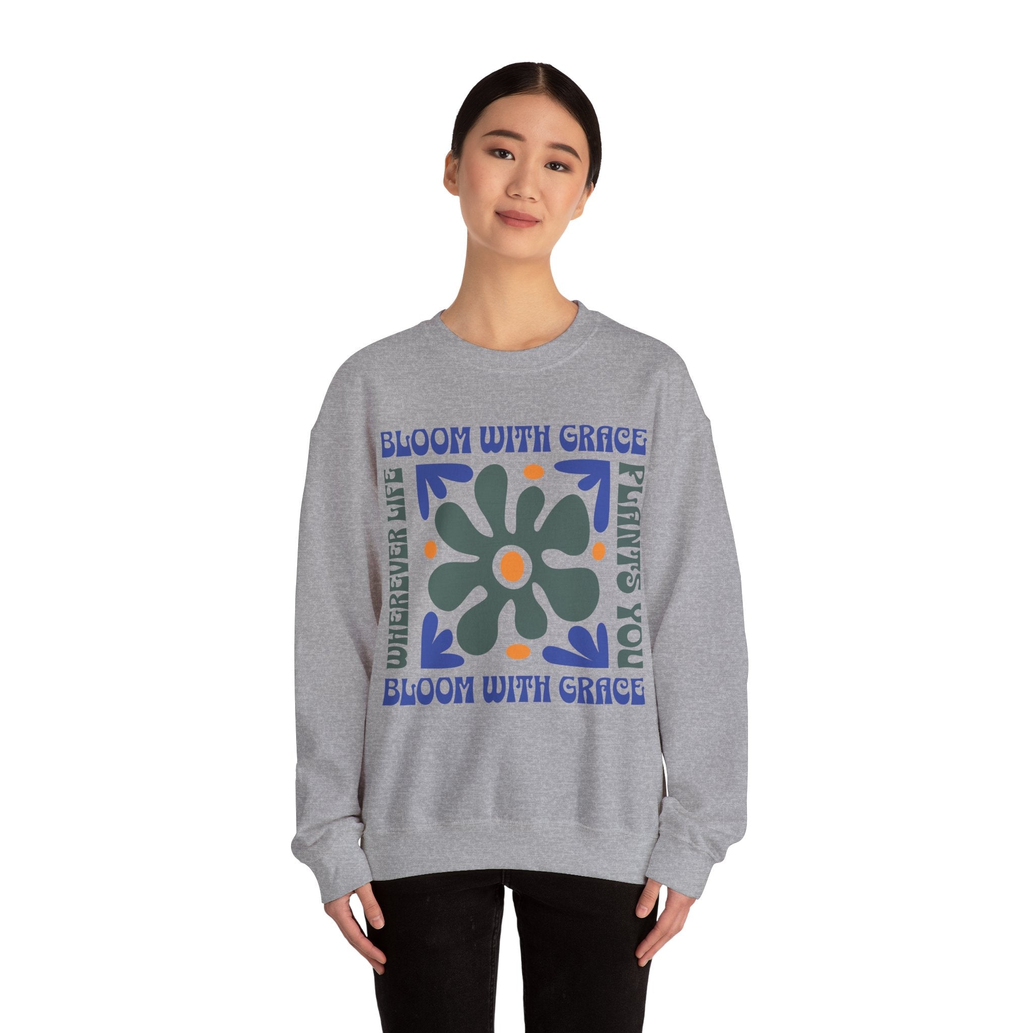 Bloom With Grace Unisex Sweatshirt - Style Circus