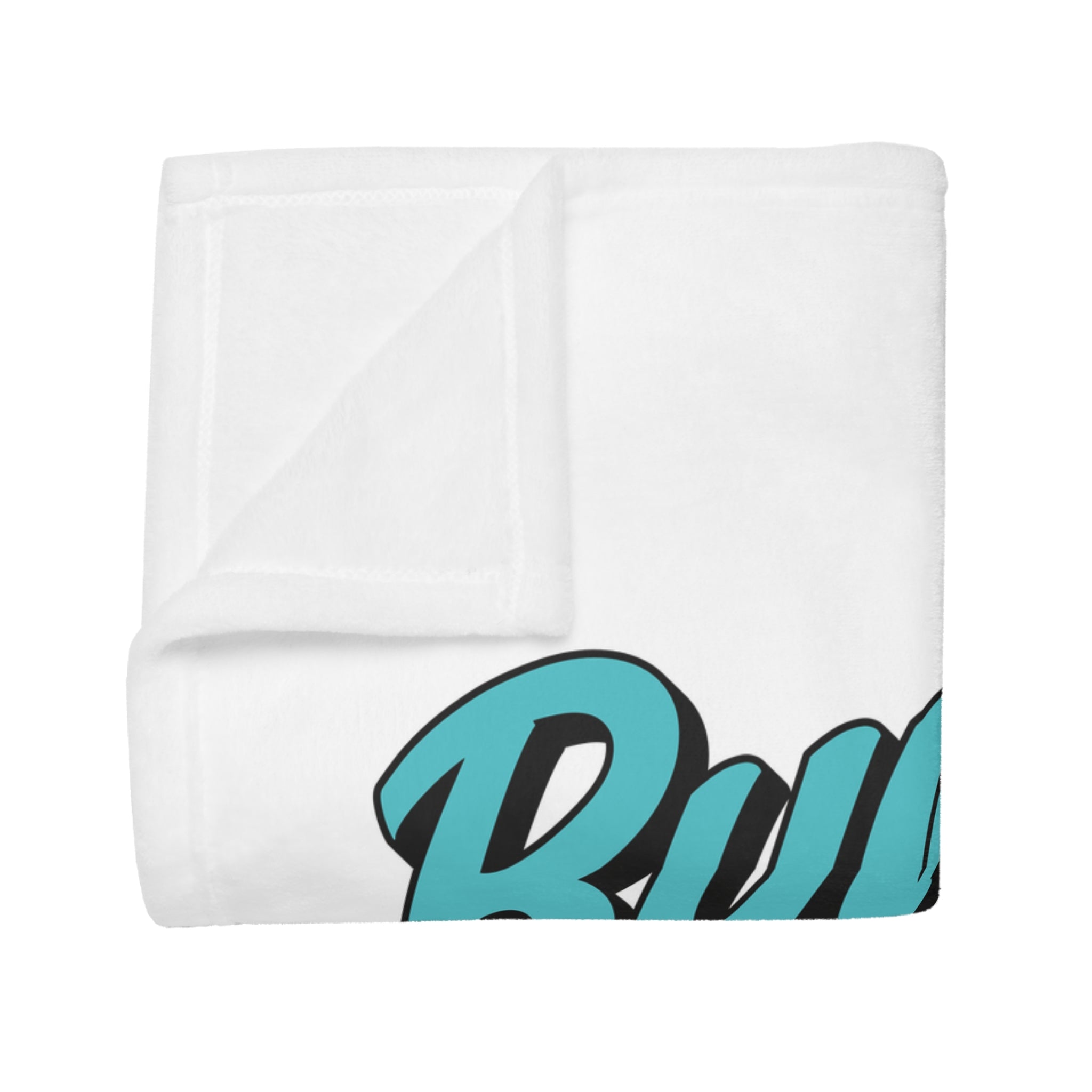 Byron Bay White Throw Blanket