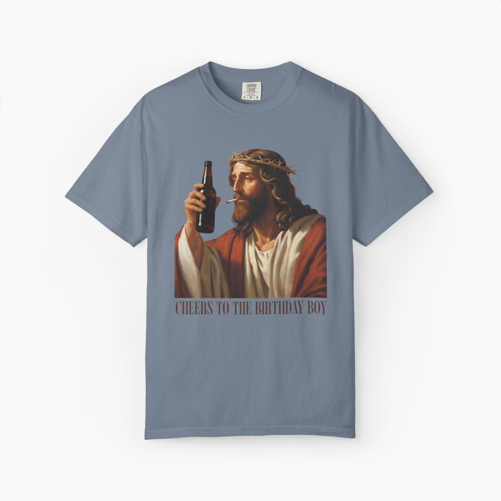 Cheers Jesus Birthday Oversized T-Shirt