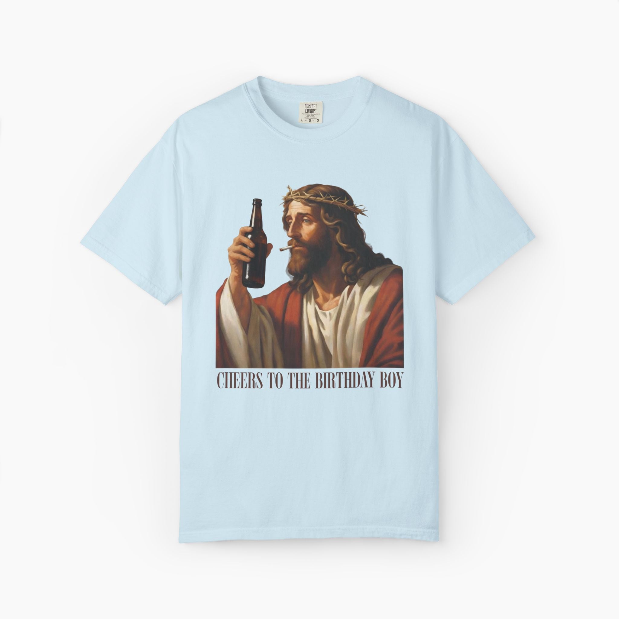 Cheers Jesus Birthday Oversized T-Shirt