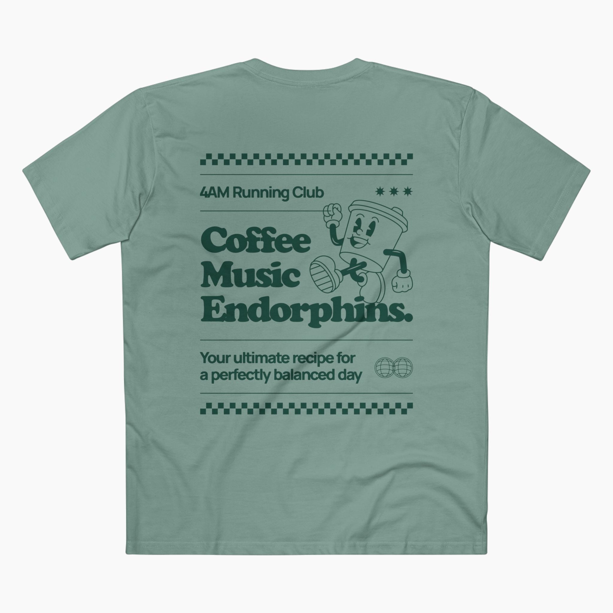 Coffee Music Endorphins Unisex Staple Tee