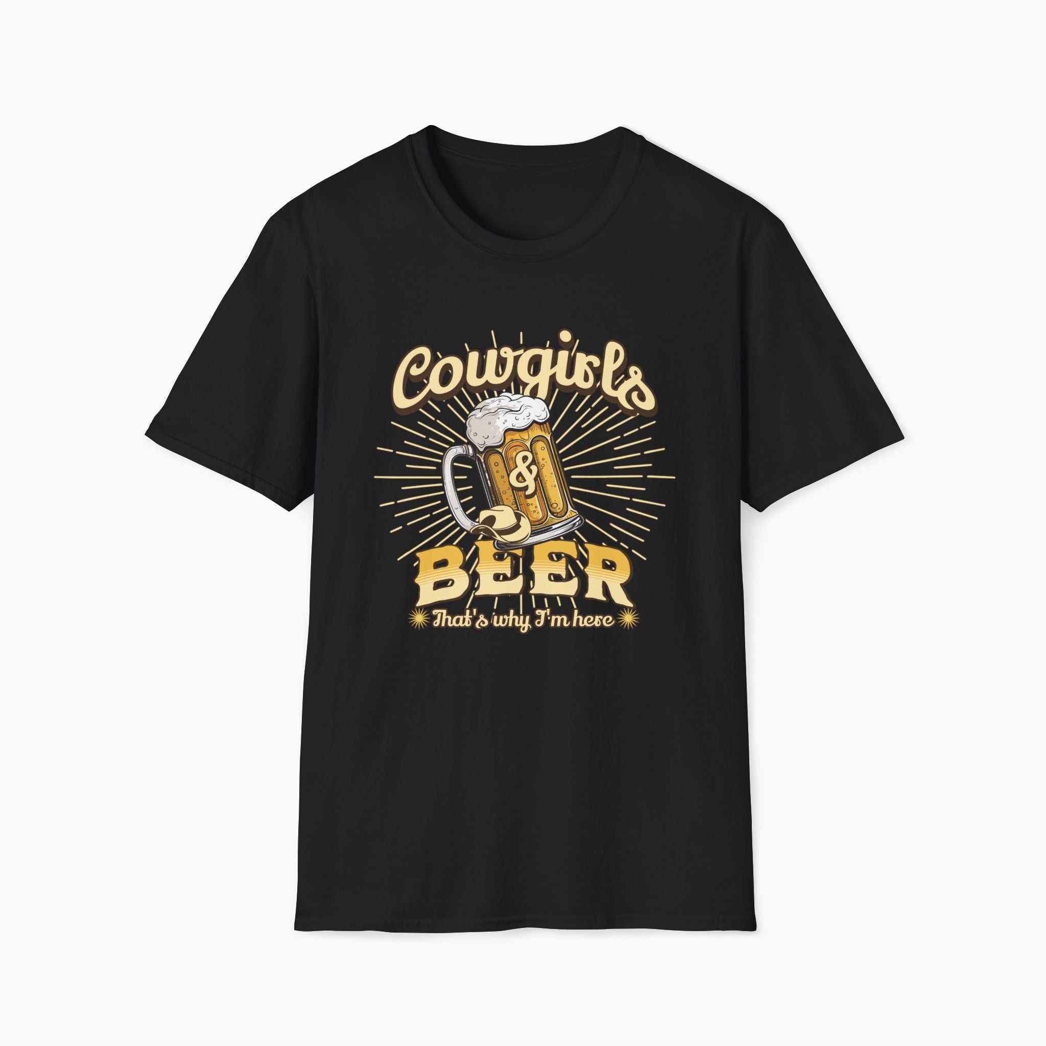 Cowgirls And Beer Funny T-Shirt