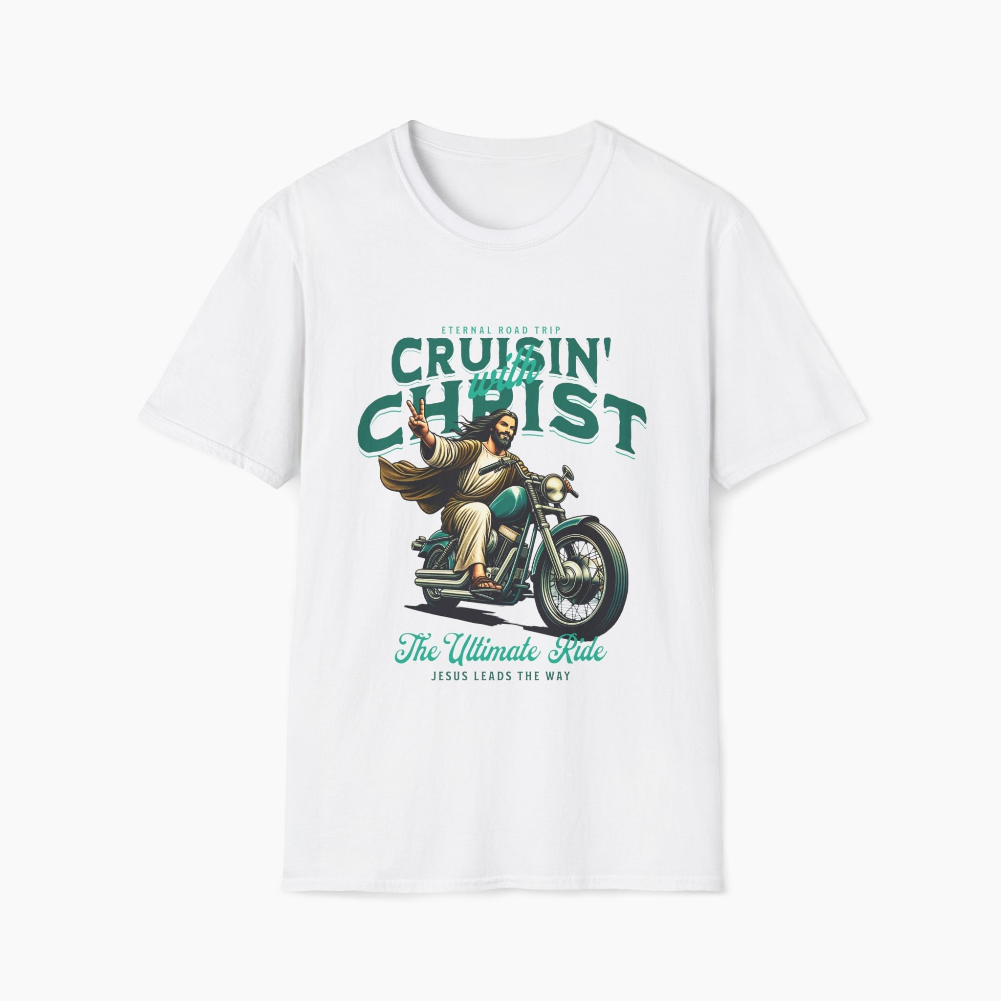 Cruising With Jesus Funny T-Shirt