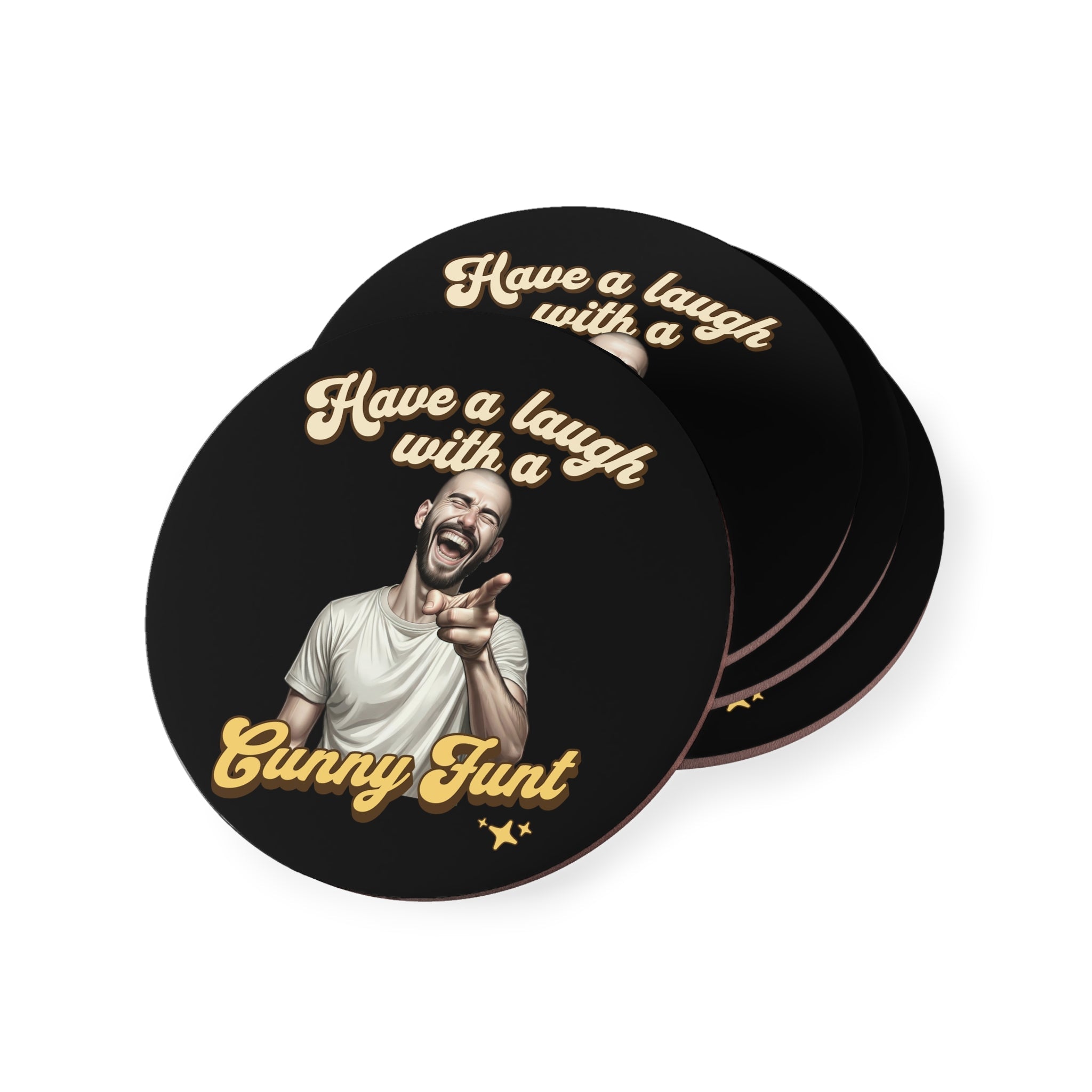Cunny Funt Drink Coasters