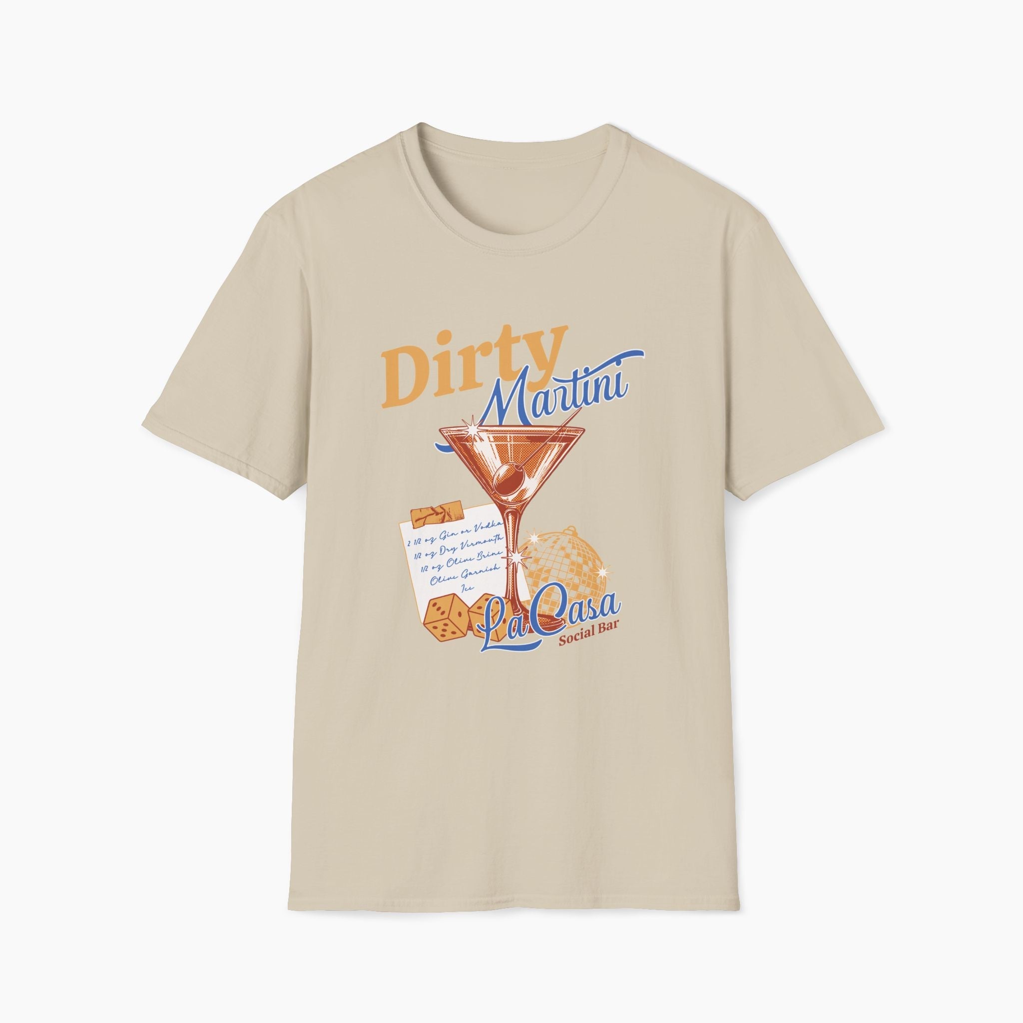 Dirty Martini Social Unisex T-Shirt
