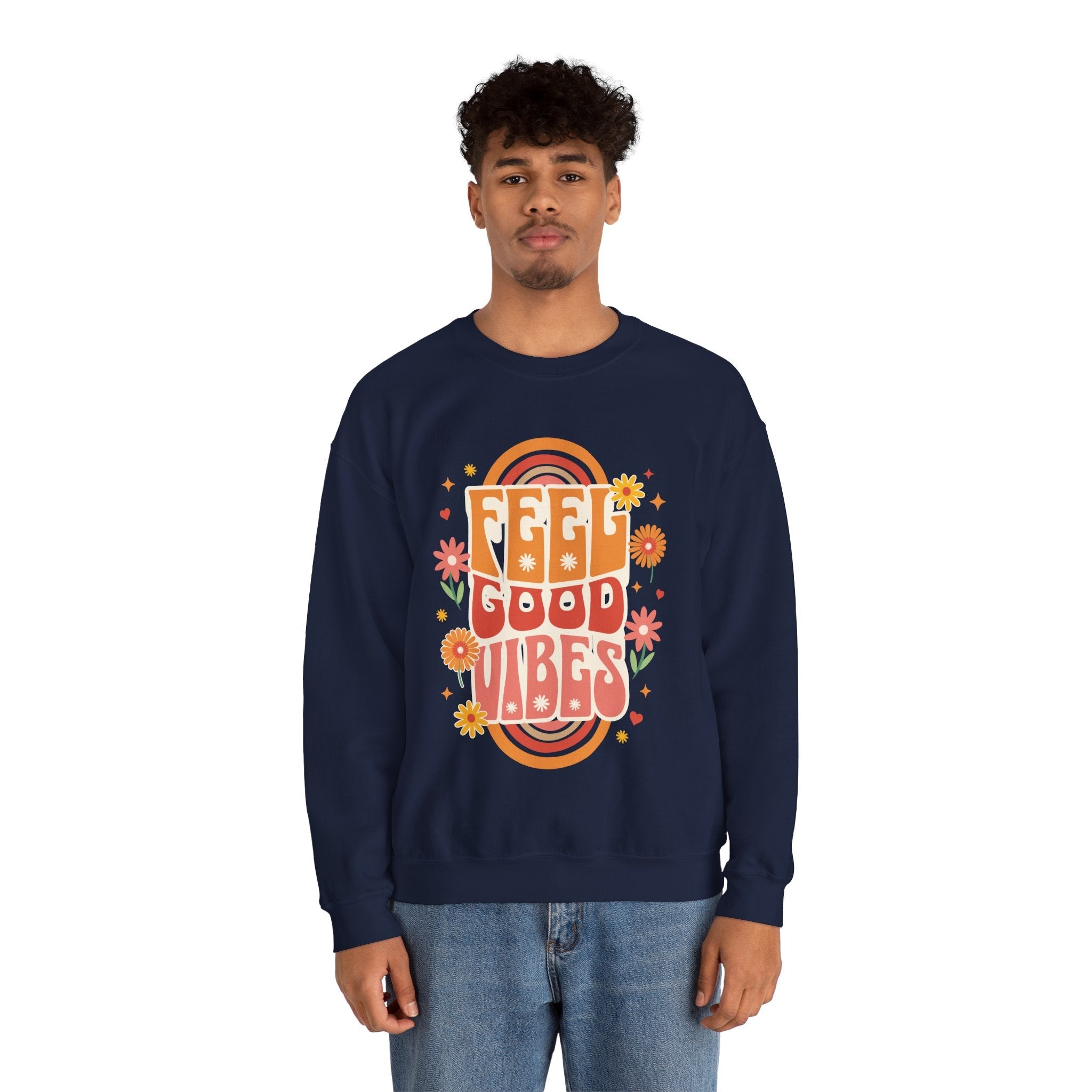 Feel Good Vibes Unisex Sweatshirt - Style Circus