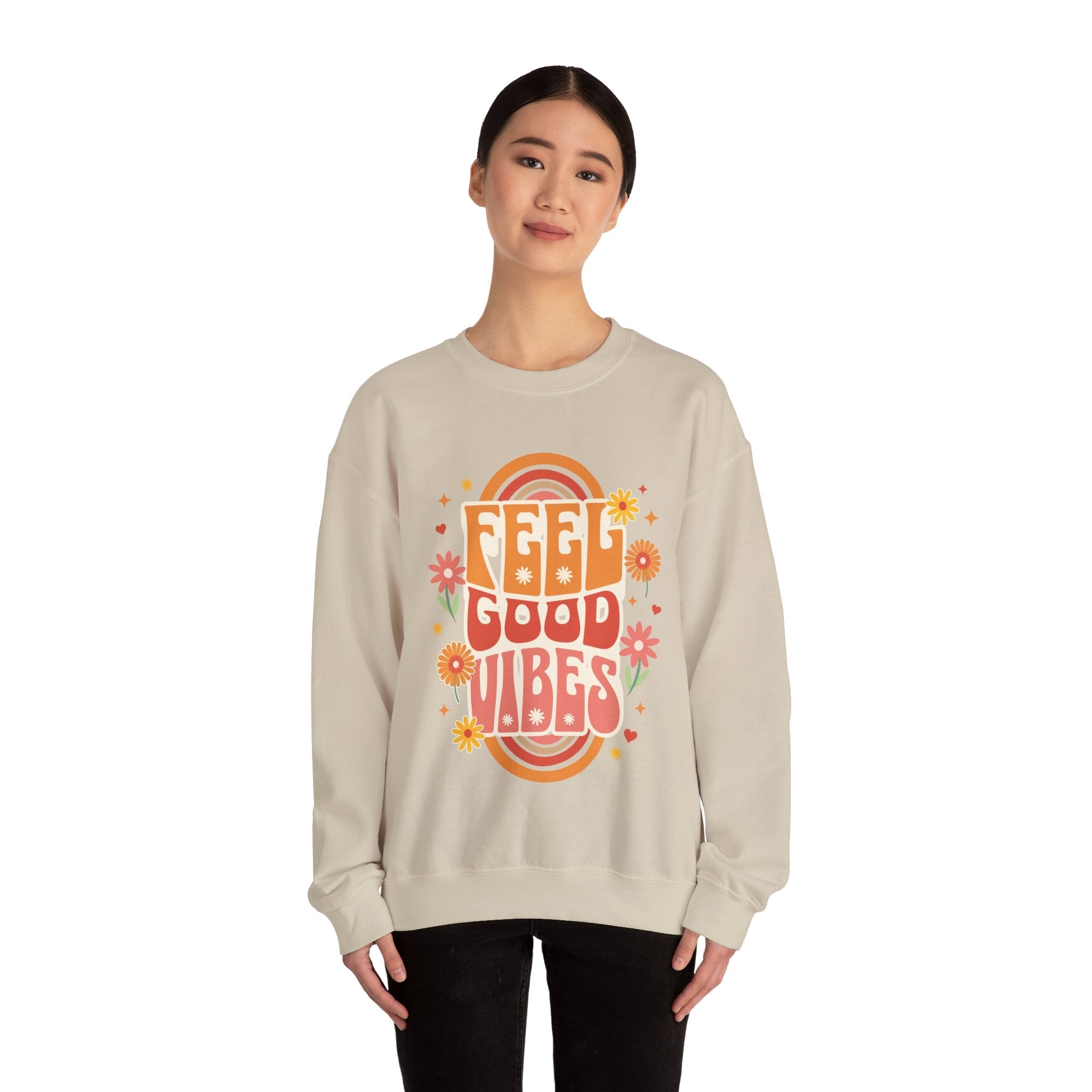 Feel Good Vibes Unisex Sweatshirt - Style Circus