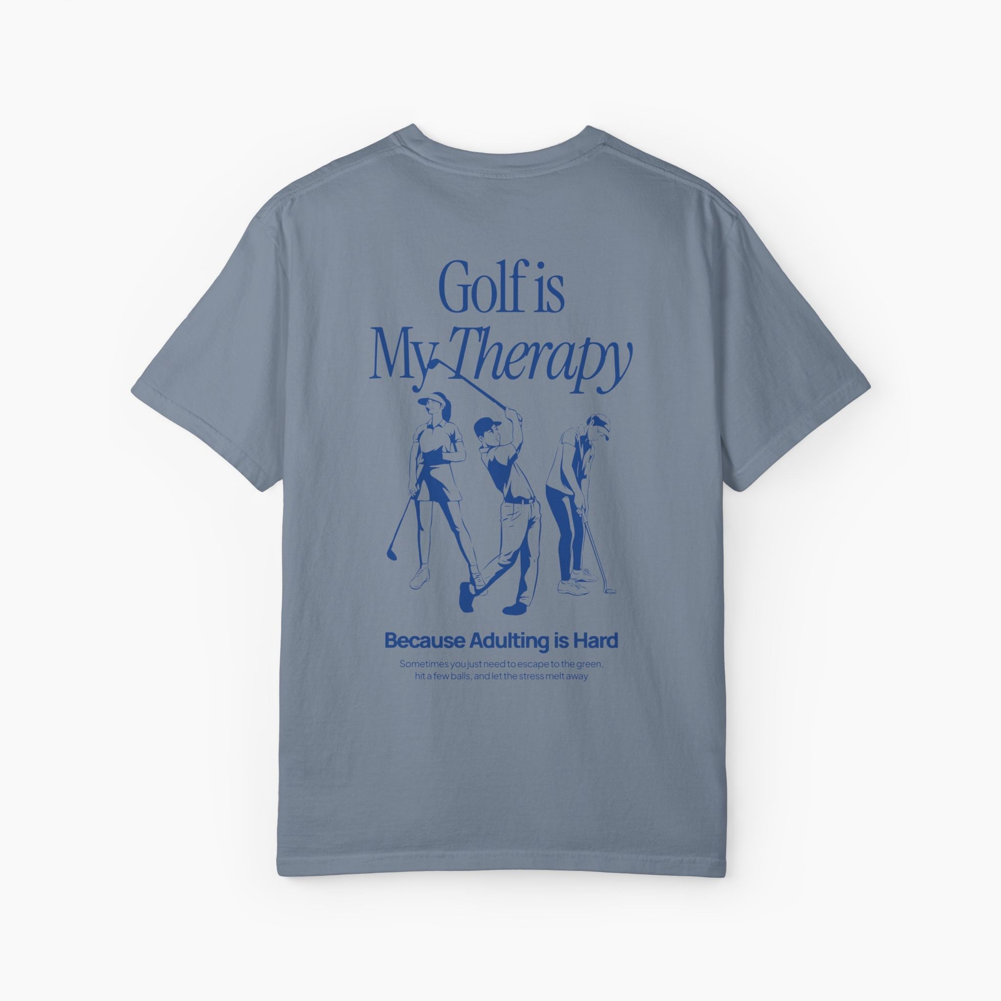Golf Is My Therapy Oversized T-Shirt
