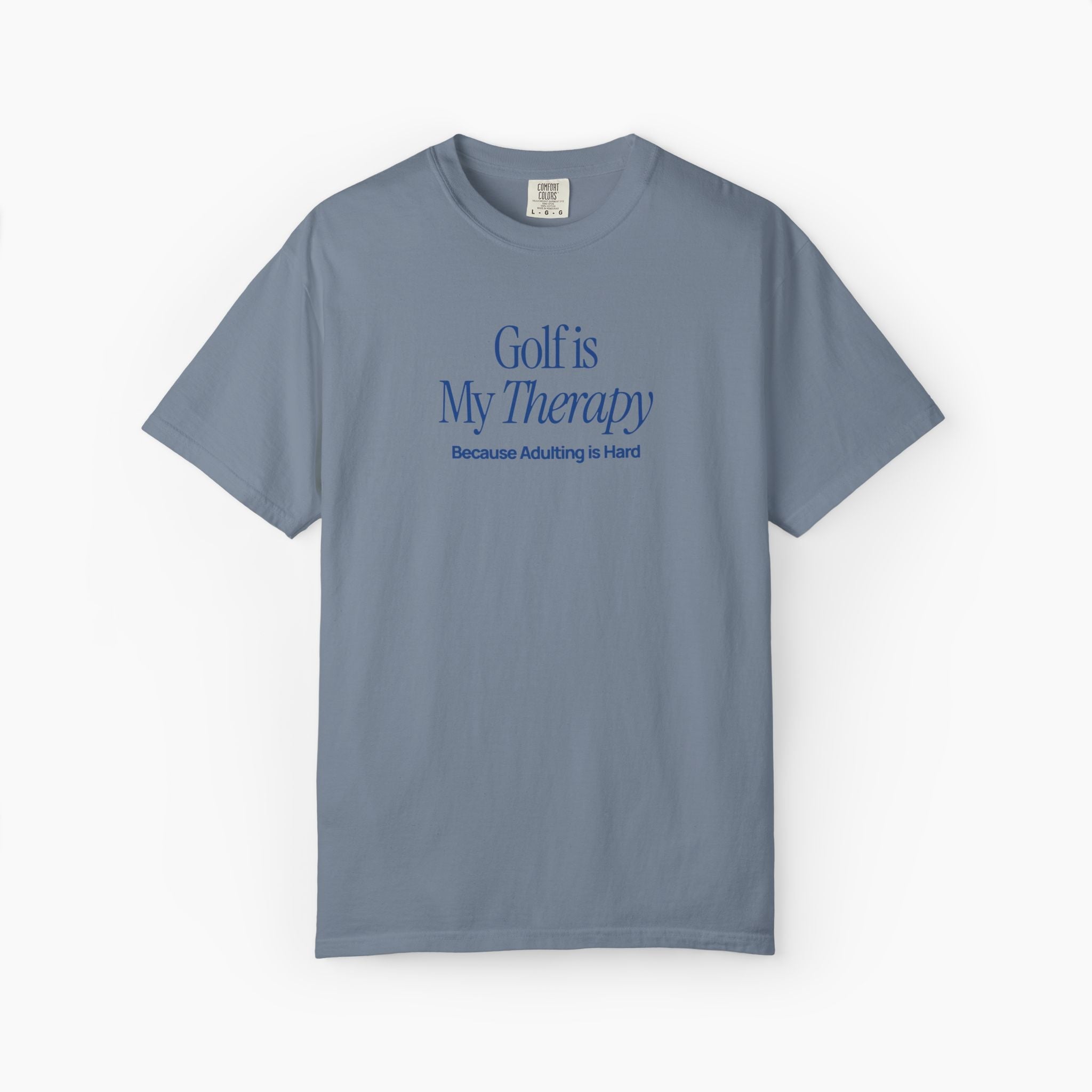 Golf Is My Therapy Oversized T-Shirt
