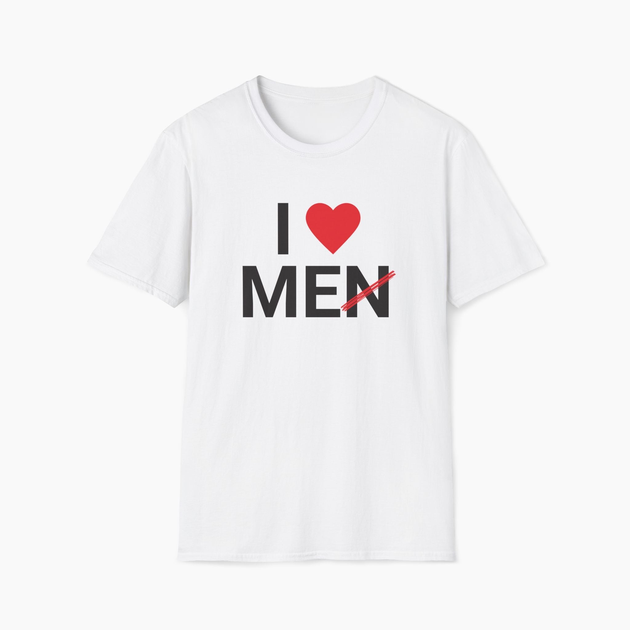 I Love Men Funny T-Shirt