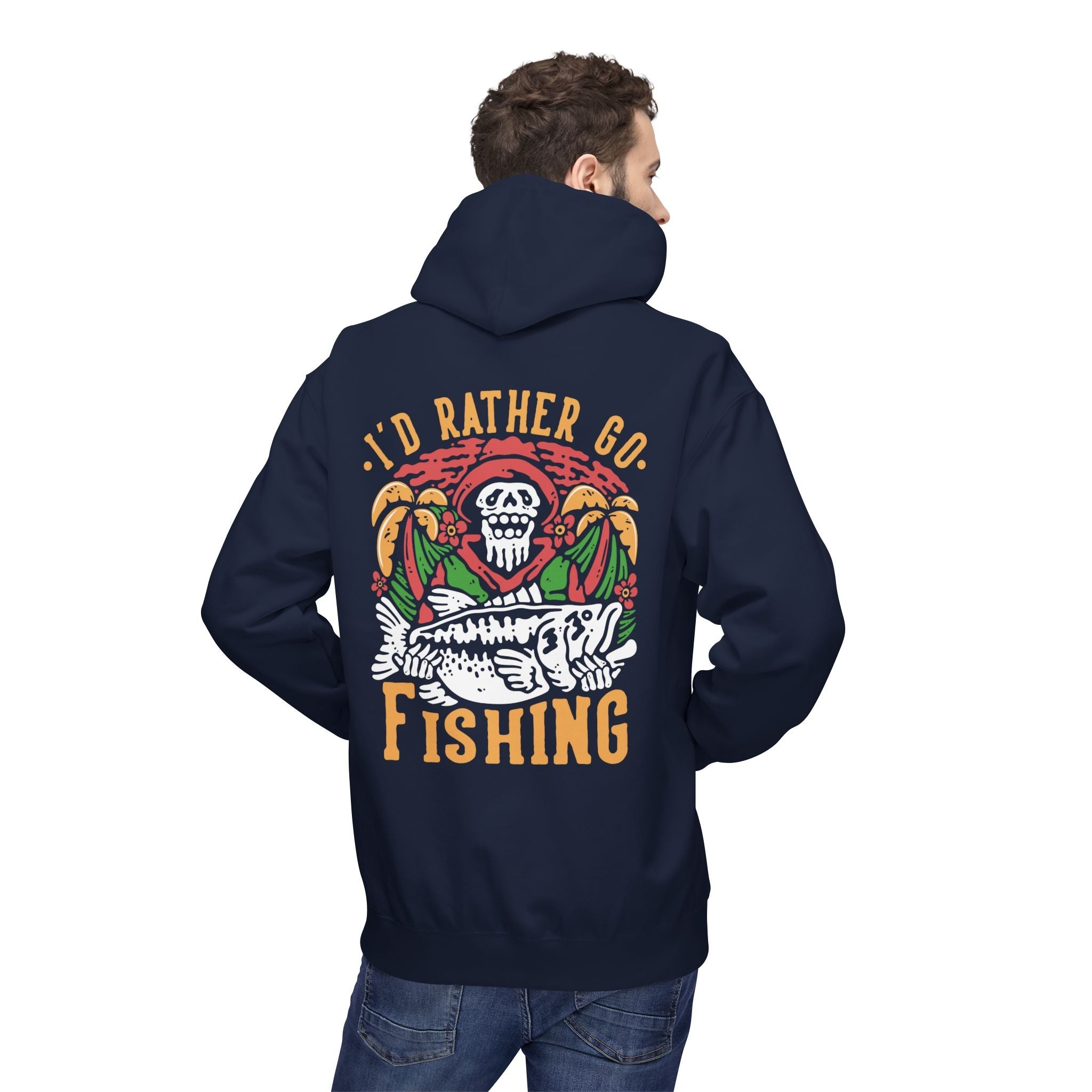 I'd Rather Go Fishing Unisex Hoodie