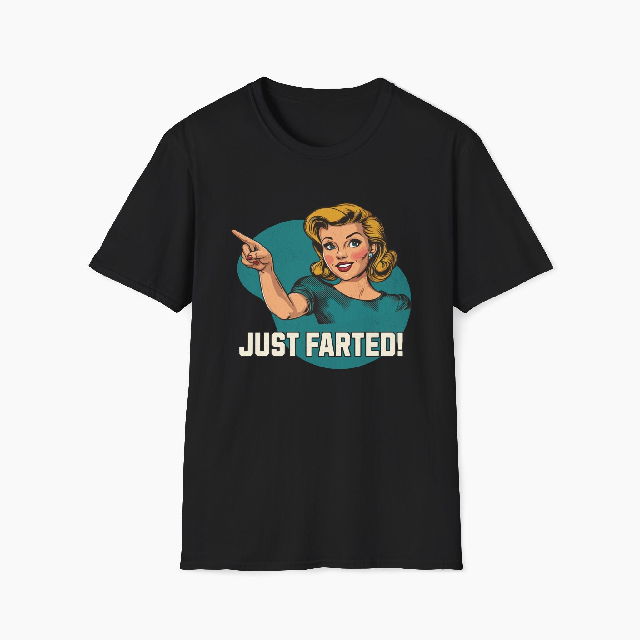 Just Farted Retro T-Shirt