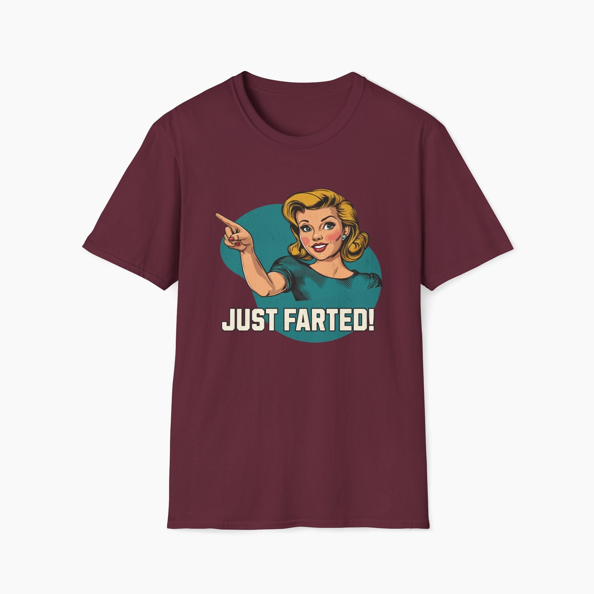 Just Farted Retro T-Shirt