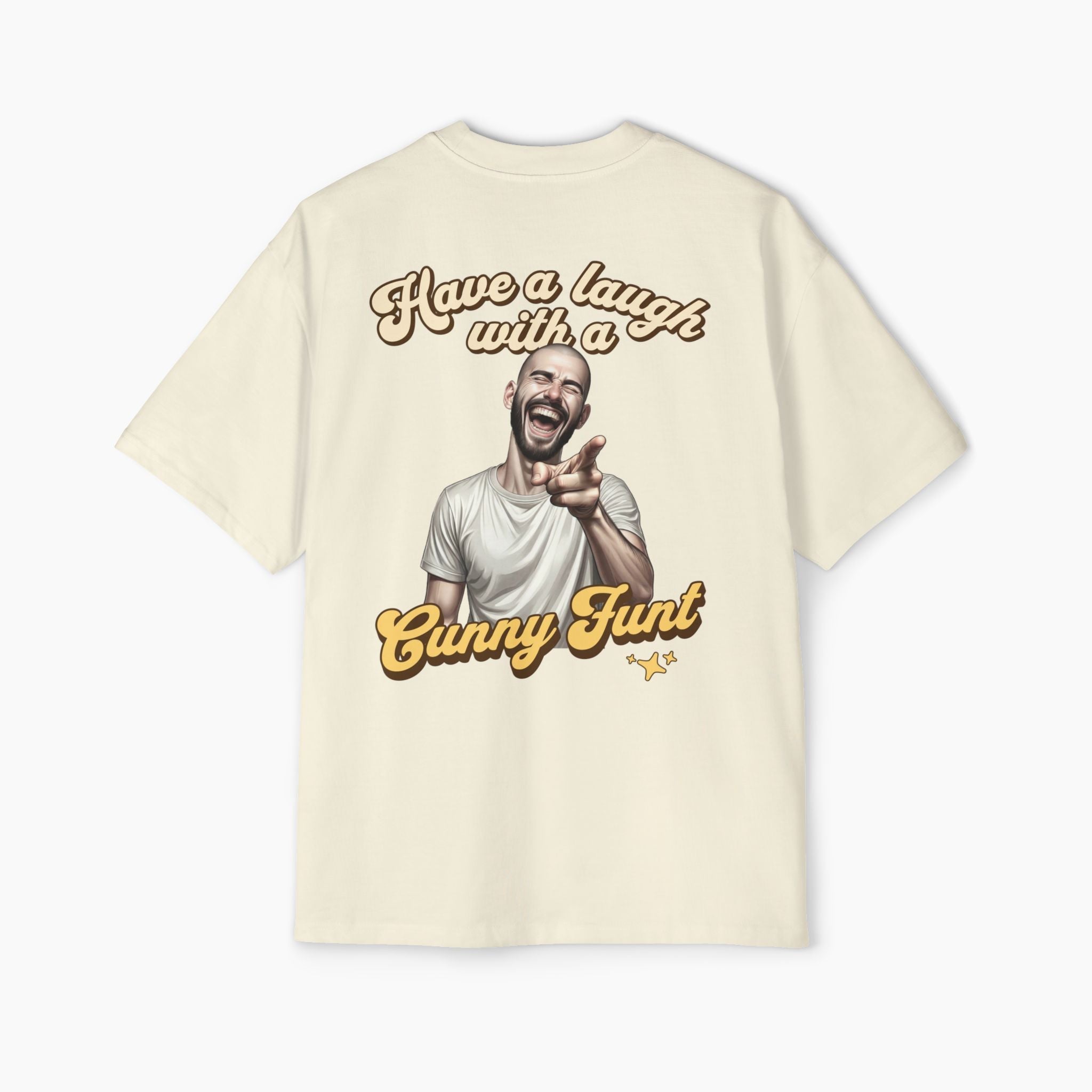 Laugh With a Cunny Funt Boxy Oversized Tee