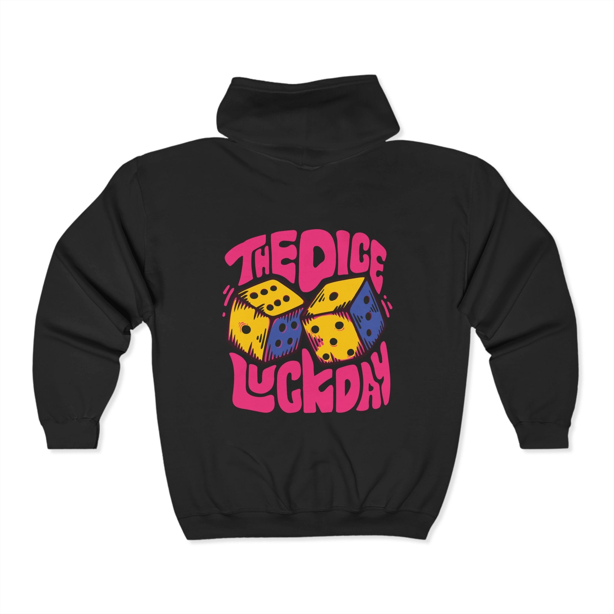 Lucky Dice Unisex Zip-Up Hoodie