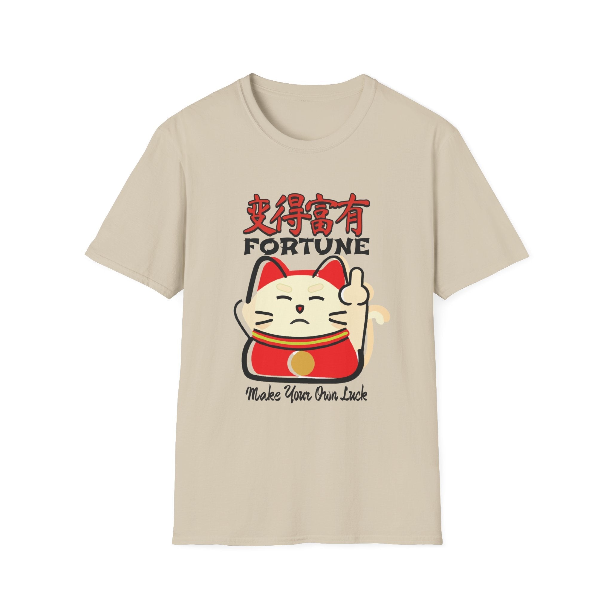 Make Your Own Luck Fortune Cat T-Shirt
