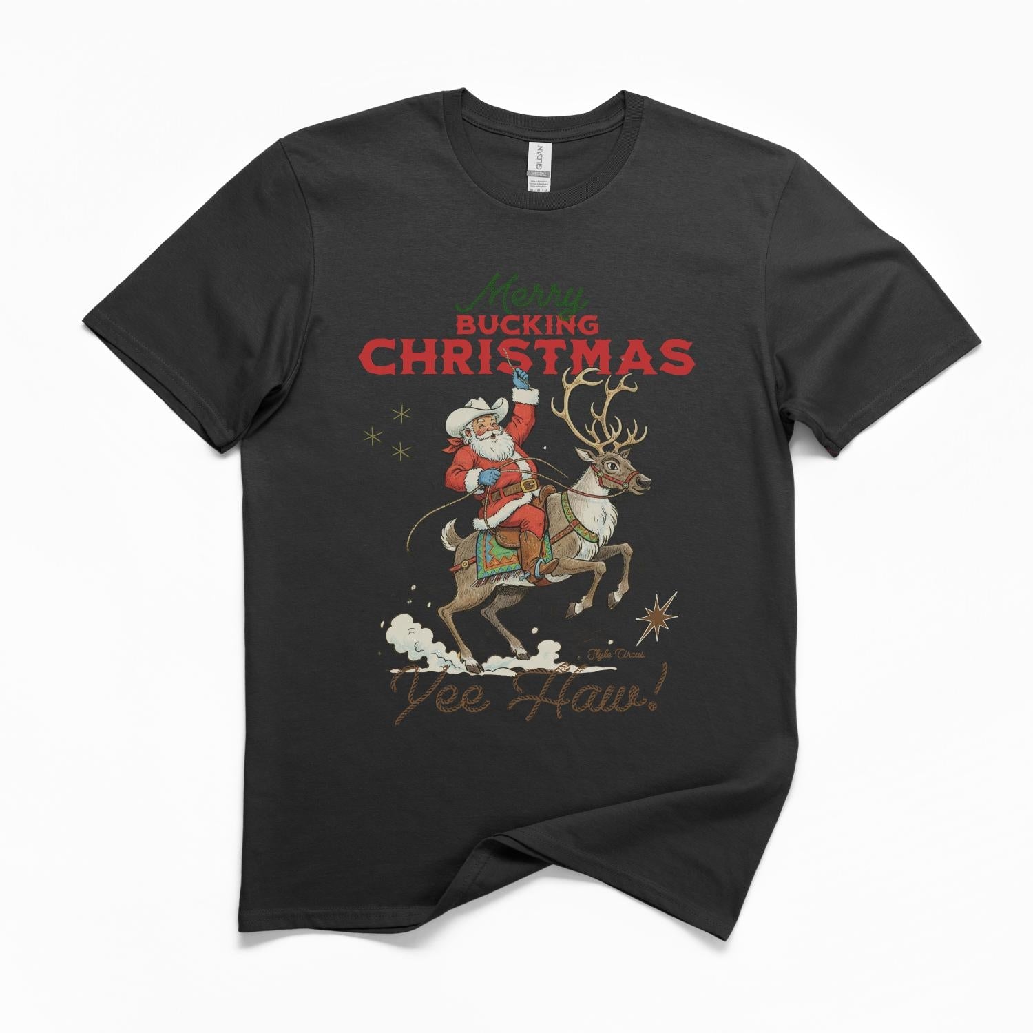 Merry Bucking Christmas T-Shirt
