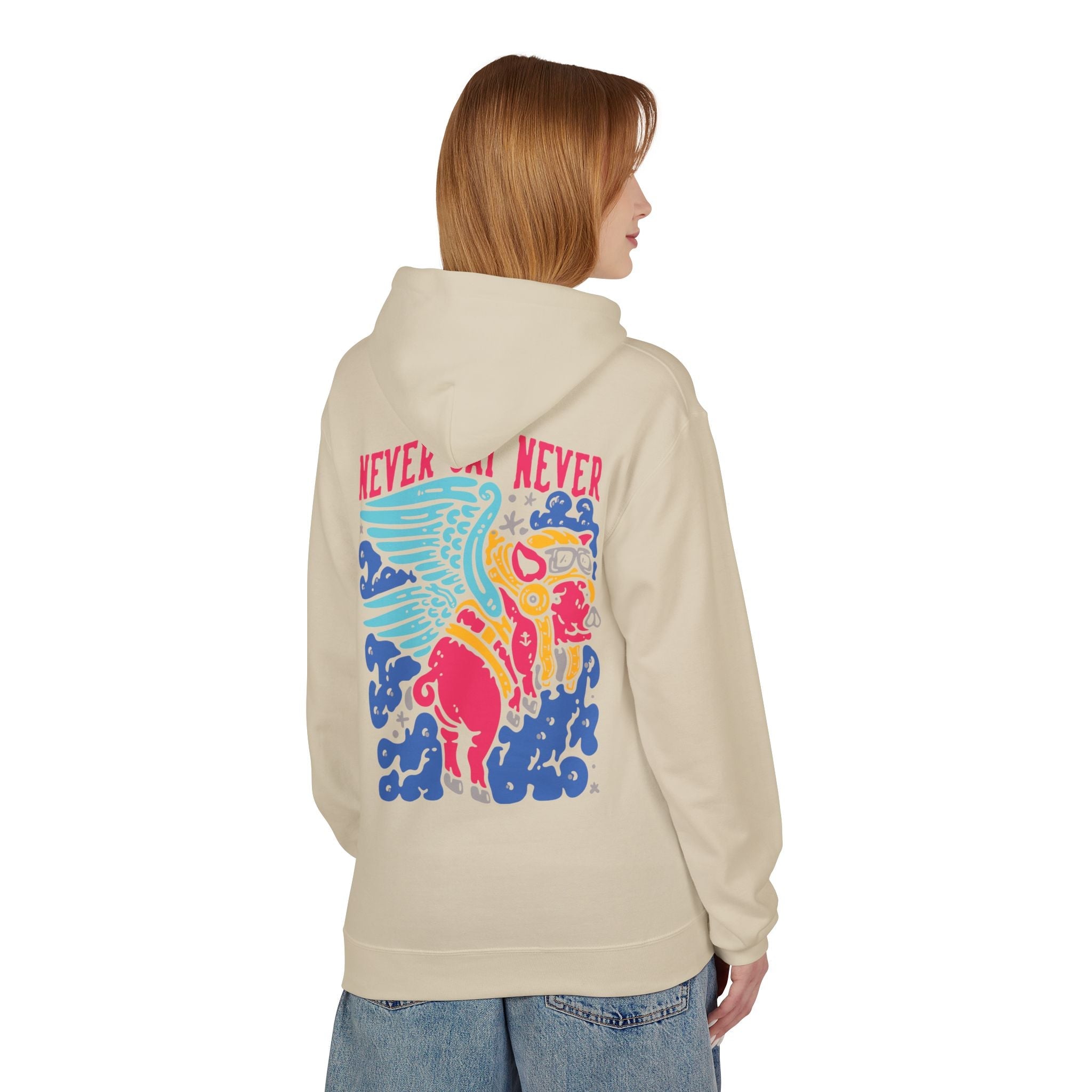 Never Say Never, Pigs Fly Unisex Hoodie