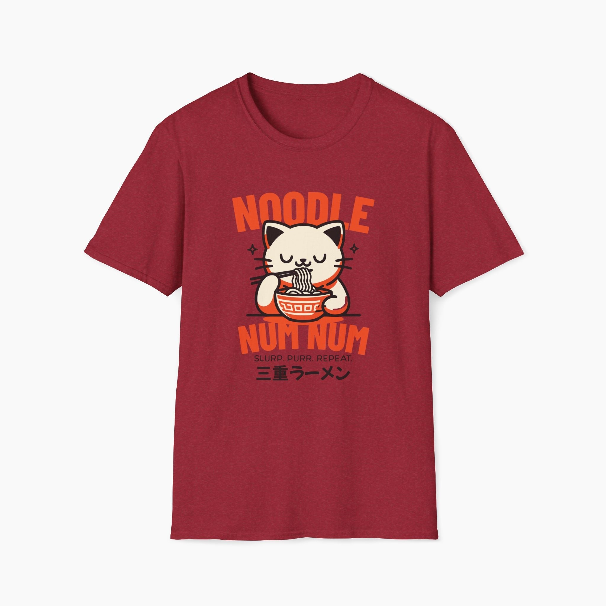 Noodle Num Num Cat T-Shirt