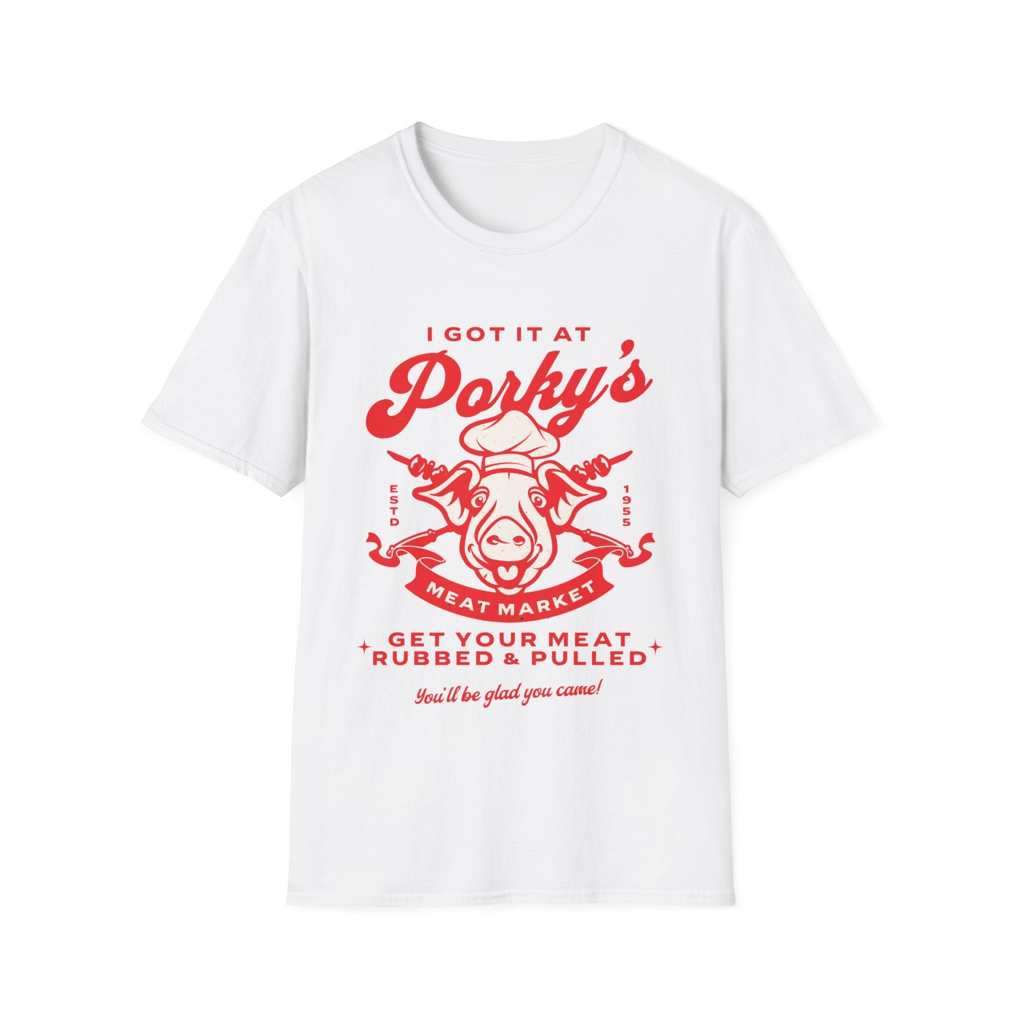 Porky's Meat Market Retro T-Shirt