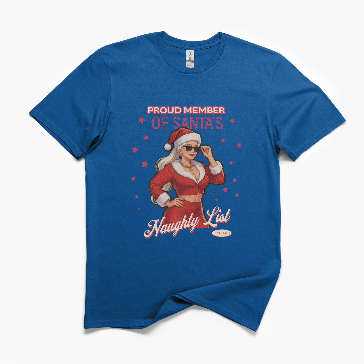 Santa's Naughty List Member T-Shirt