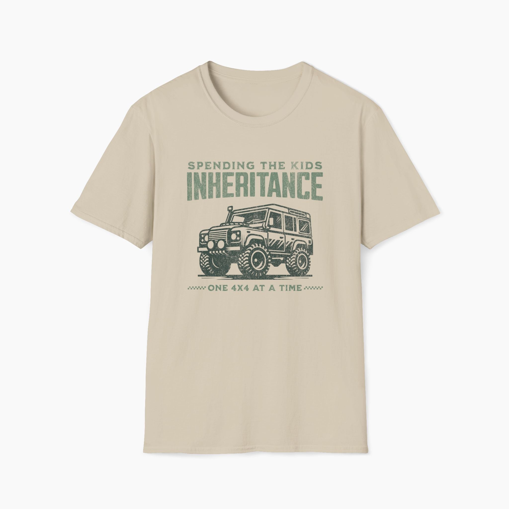 Spending The Kids Inheritance 4x4 T-Shirt