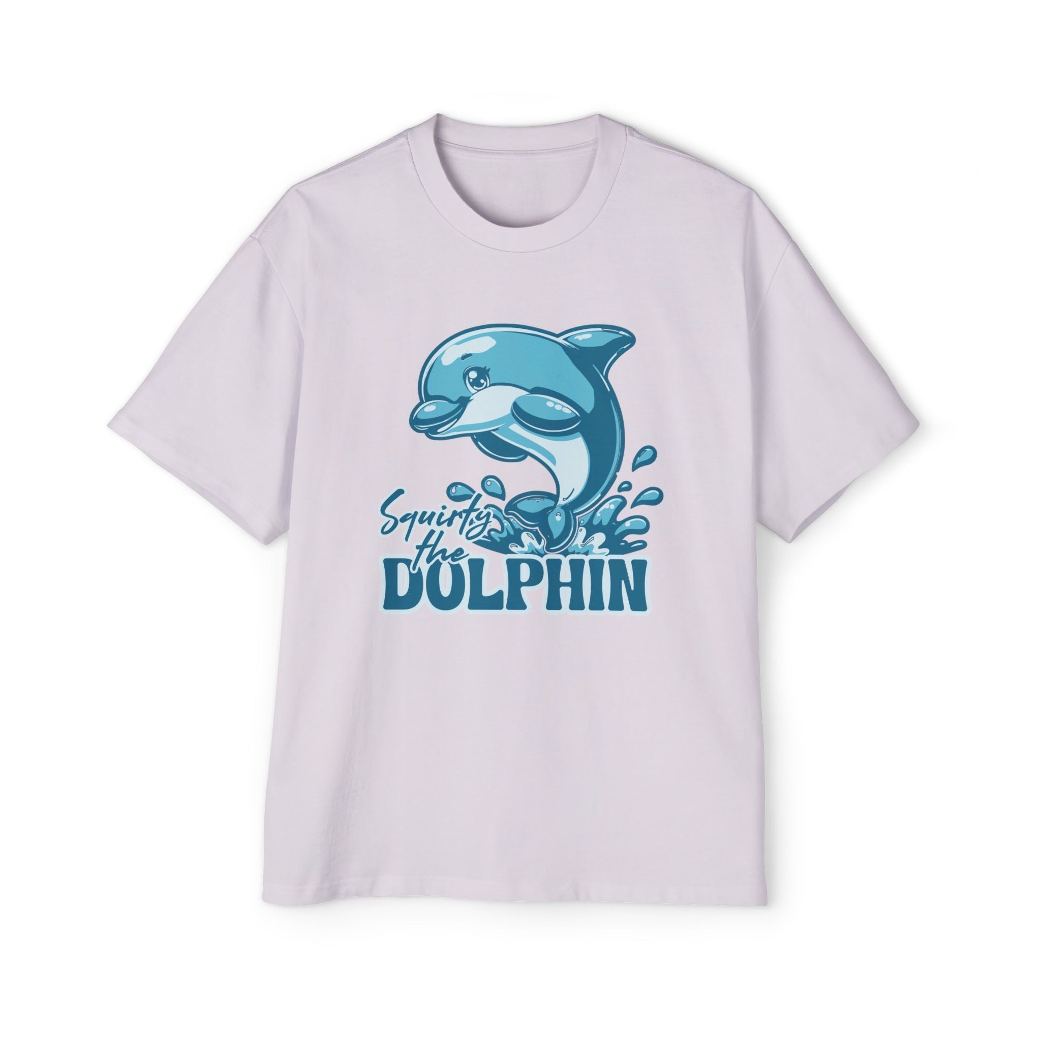 Squirty The Dolphin Unisex Oversized Tee - Style Circus