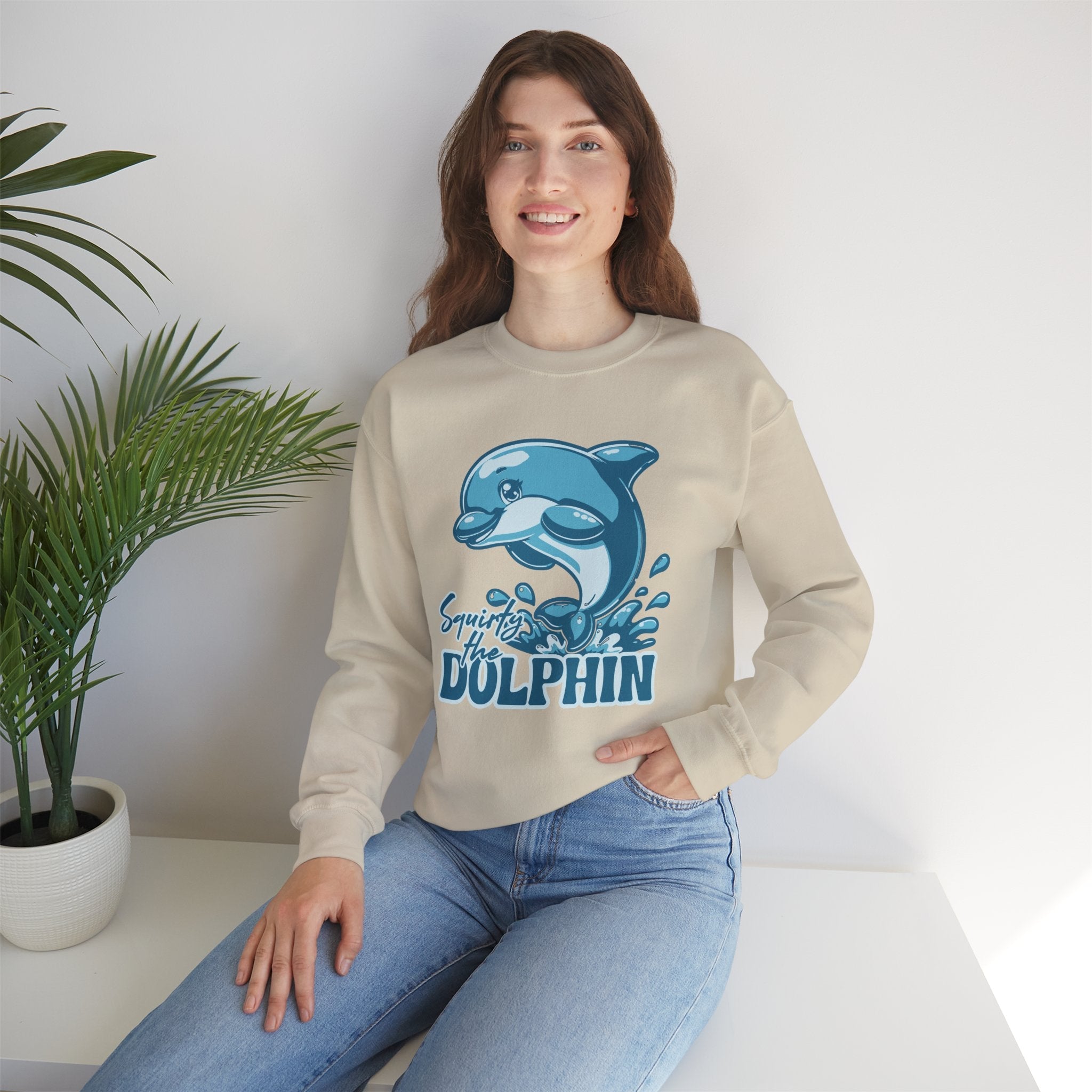 Squirty The Dolphin Unisex Sweatshirt - Style Circus