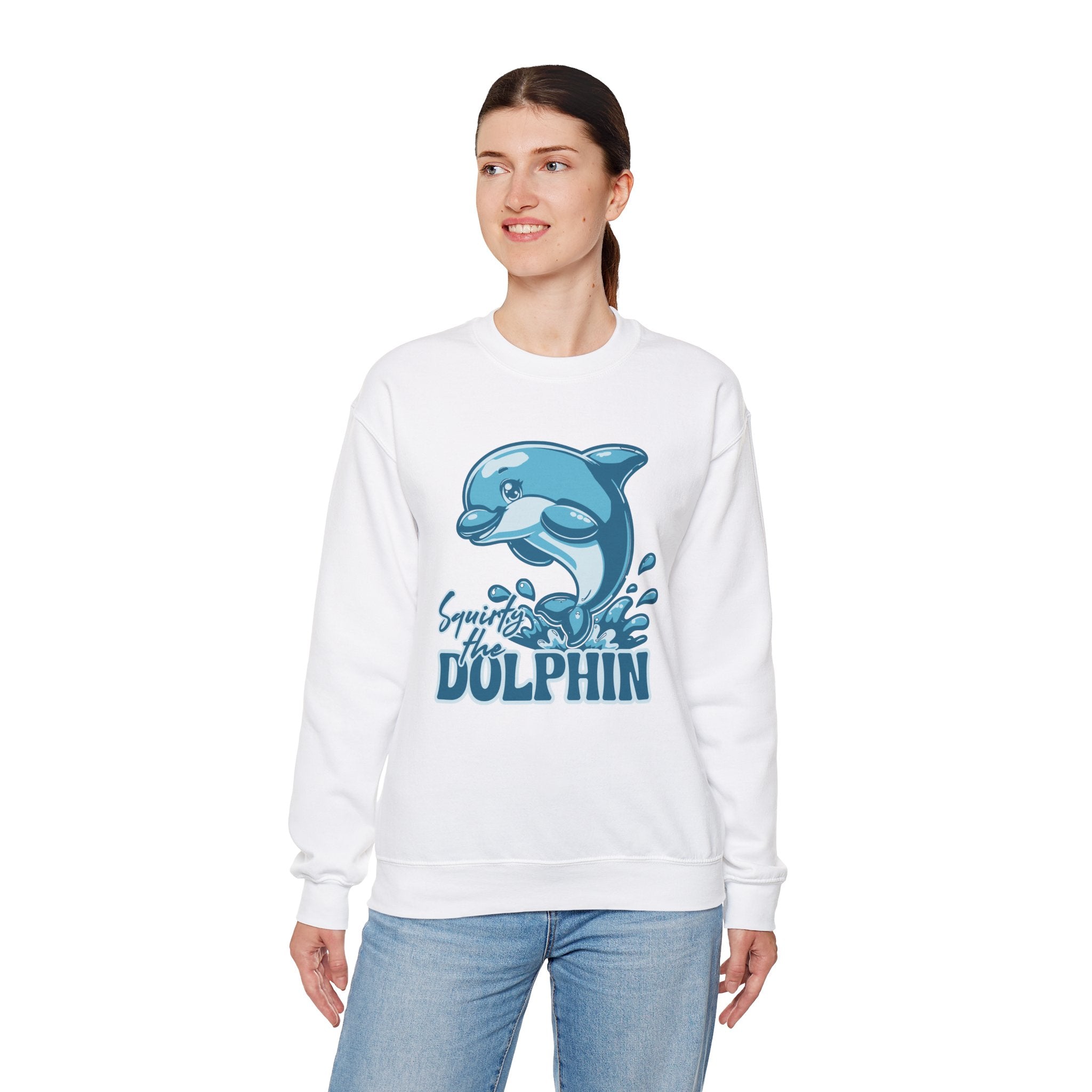 Squirty The Dolphin Unisex Sweatshirt - Style Circus