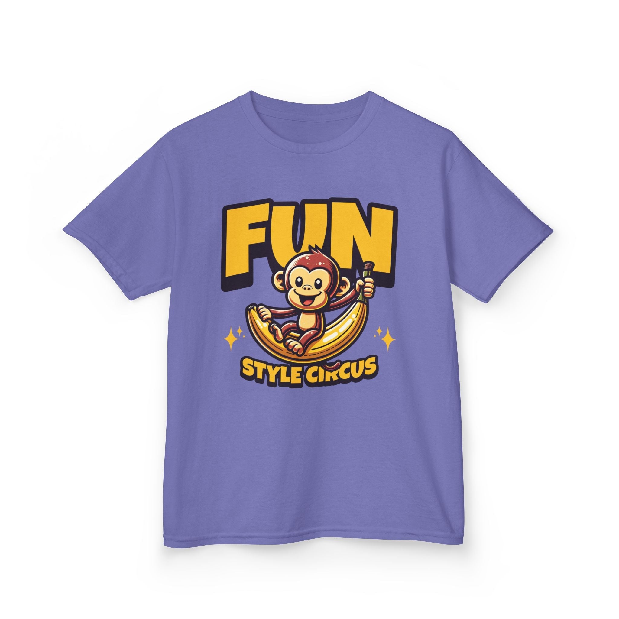 Style Circus Monkey Fun Kids T-Shirt