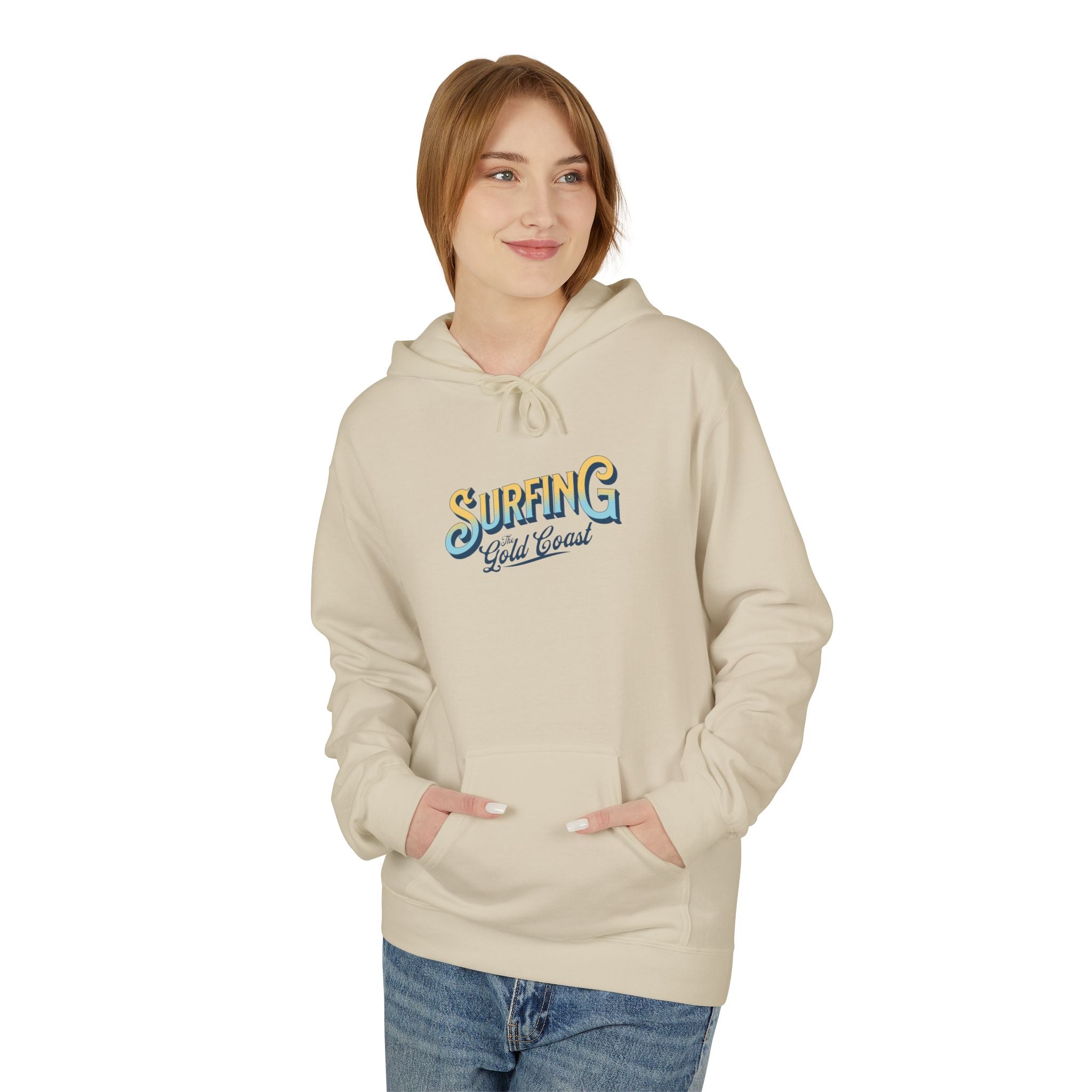 Surfing The Gold Coast Unisex Hoodie