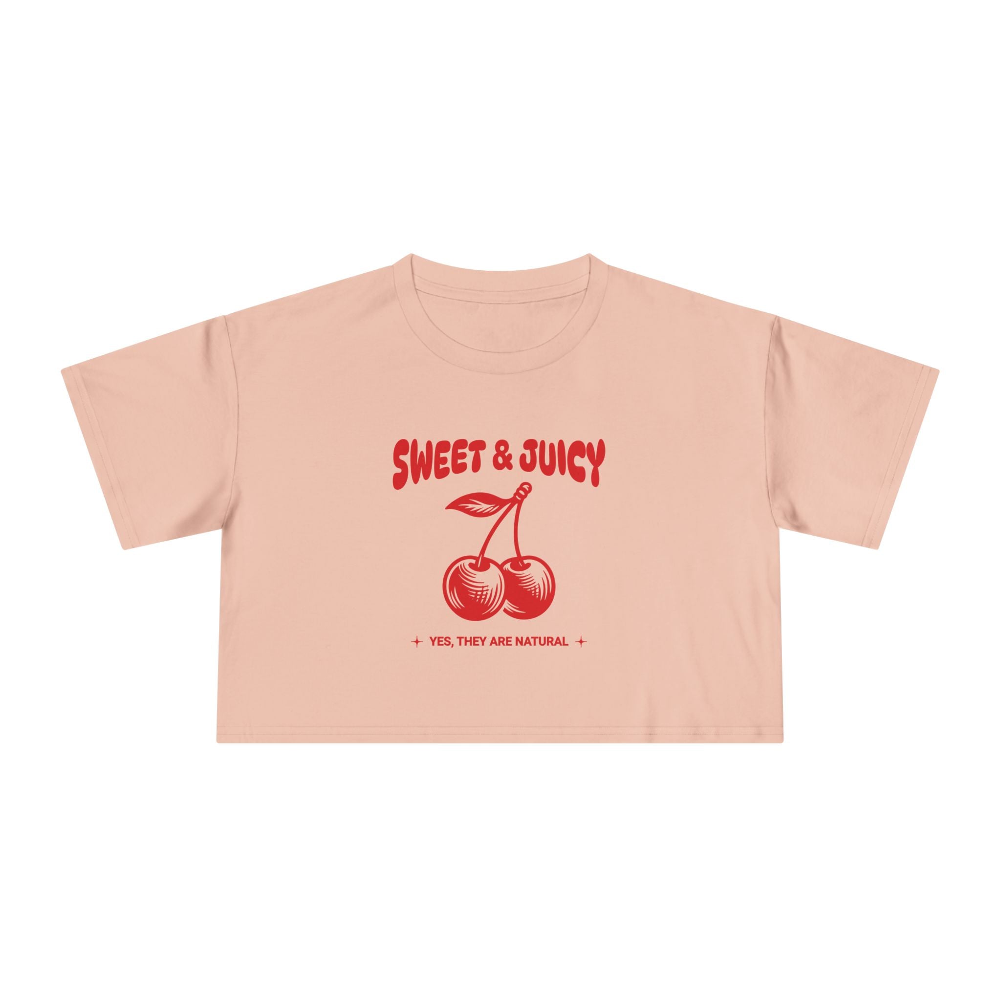 Sweet & Juicy Cherries Crop Tee
