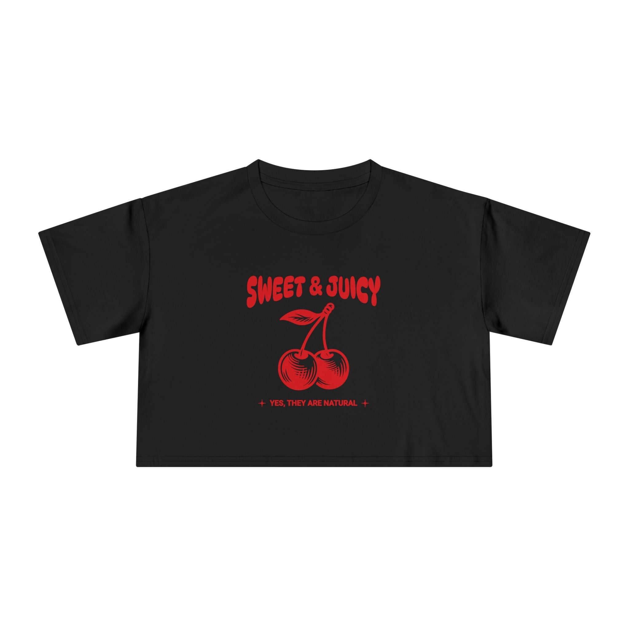 Sweet & Juicy Cherries Crop Tee