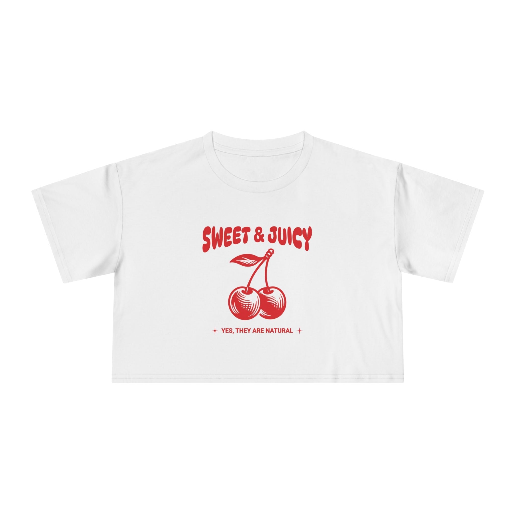 Sweet & Juicy Cherries Crop Tee