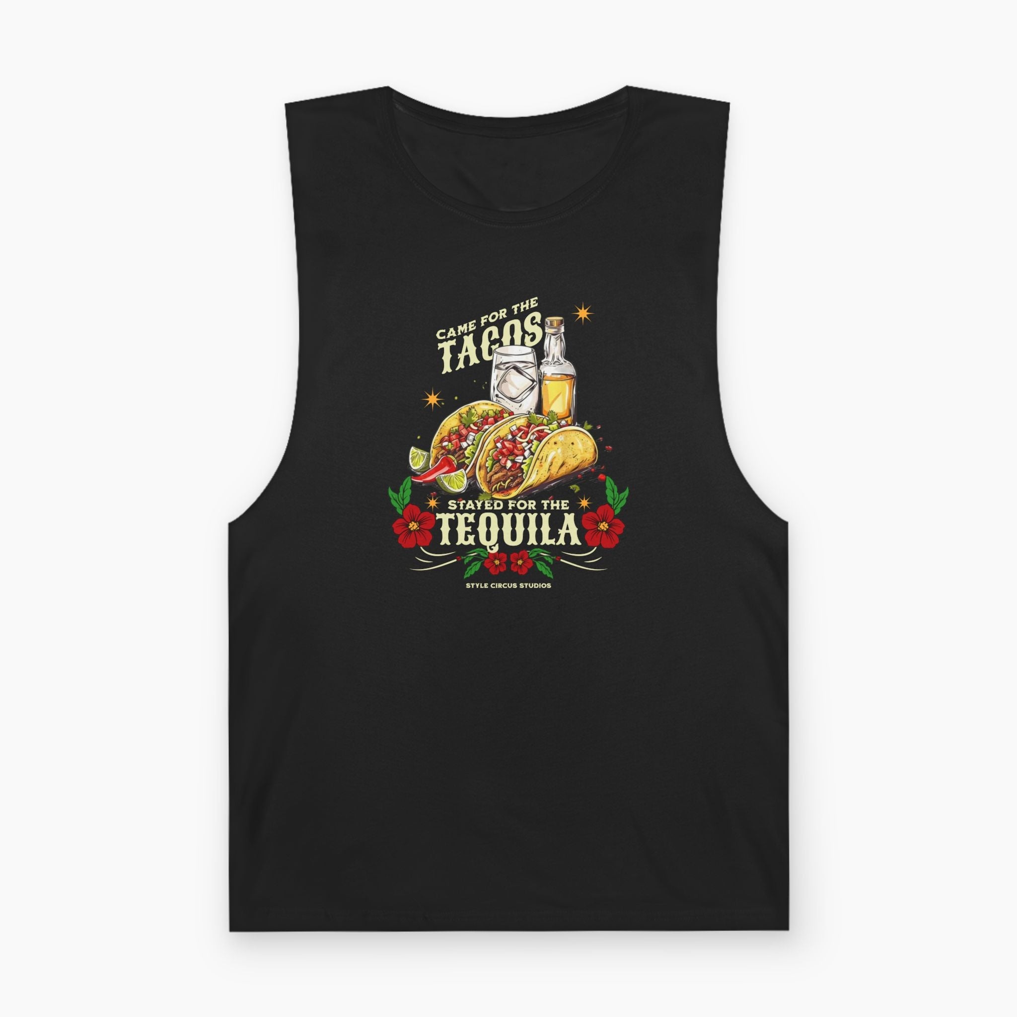 Tacos & Tequila Unisex Tank Top