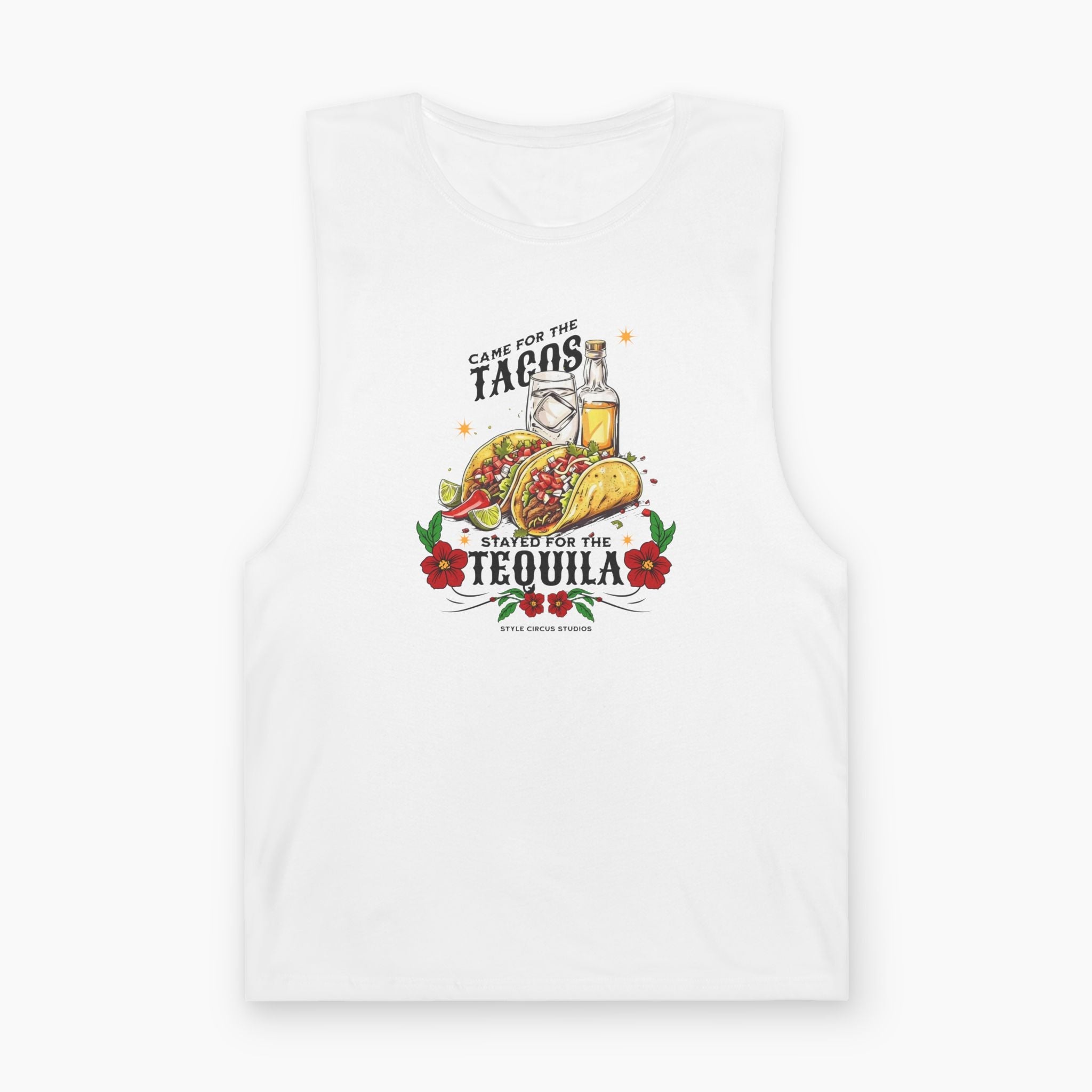 Tacos & Tequila Unisex Tank Top