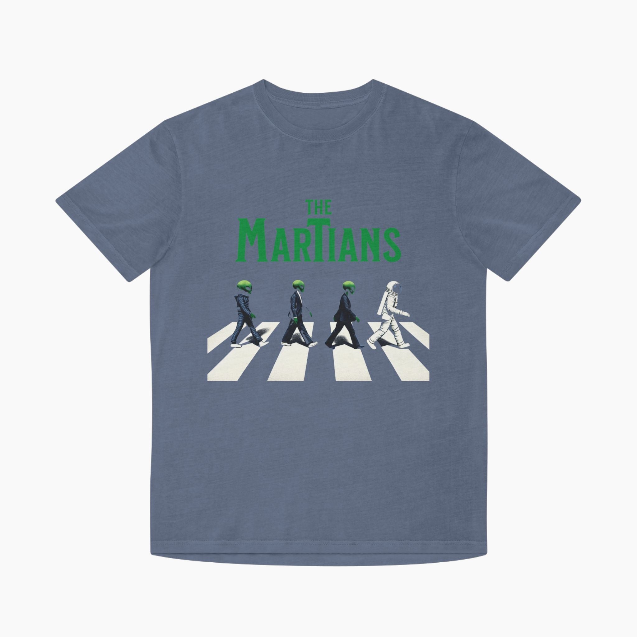 The Martians Unisex Faded Tee