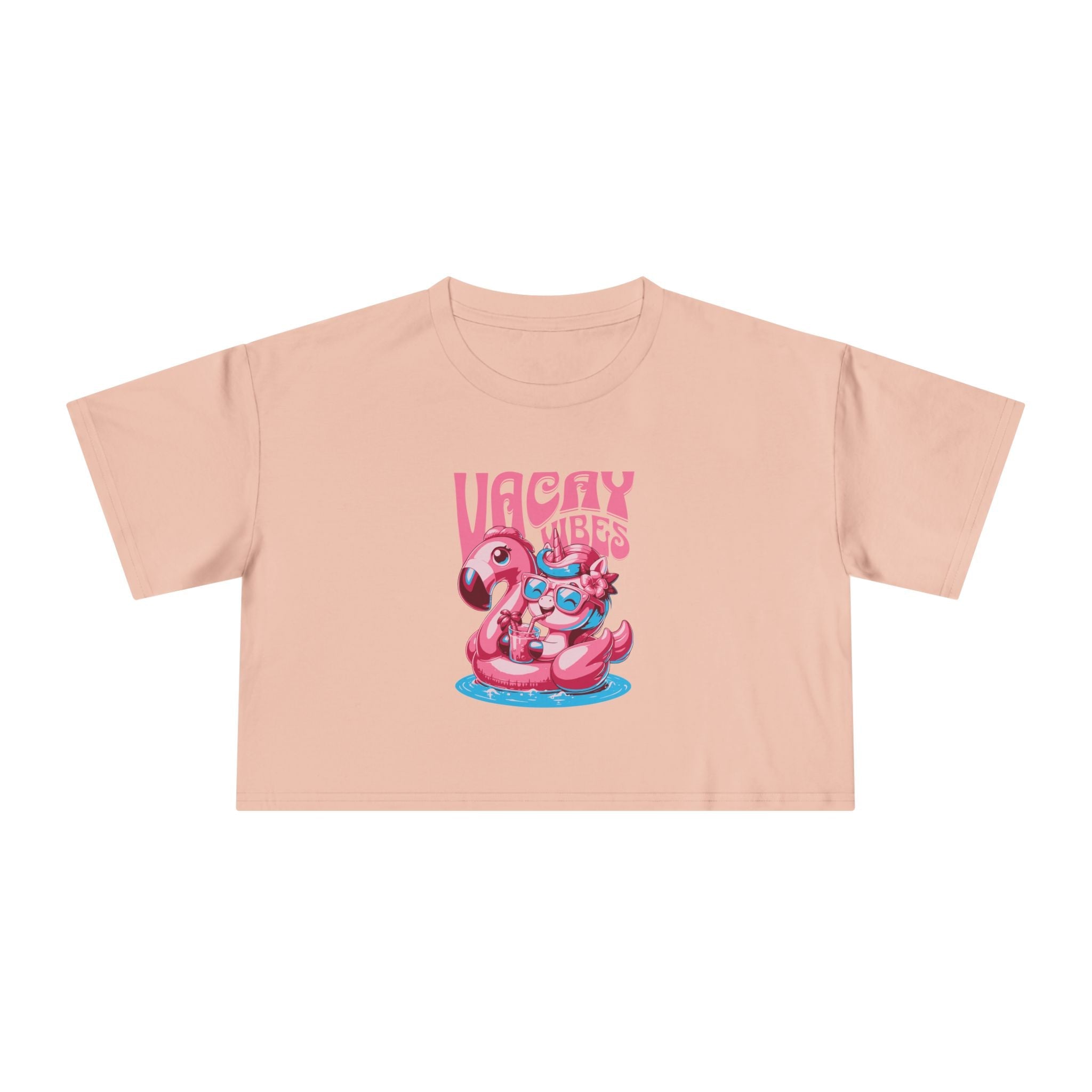 Vacation Vibes Crop Tee