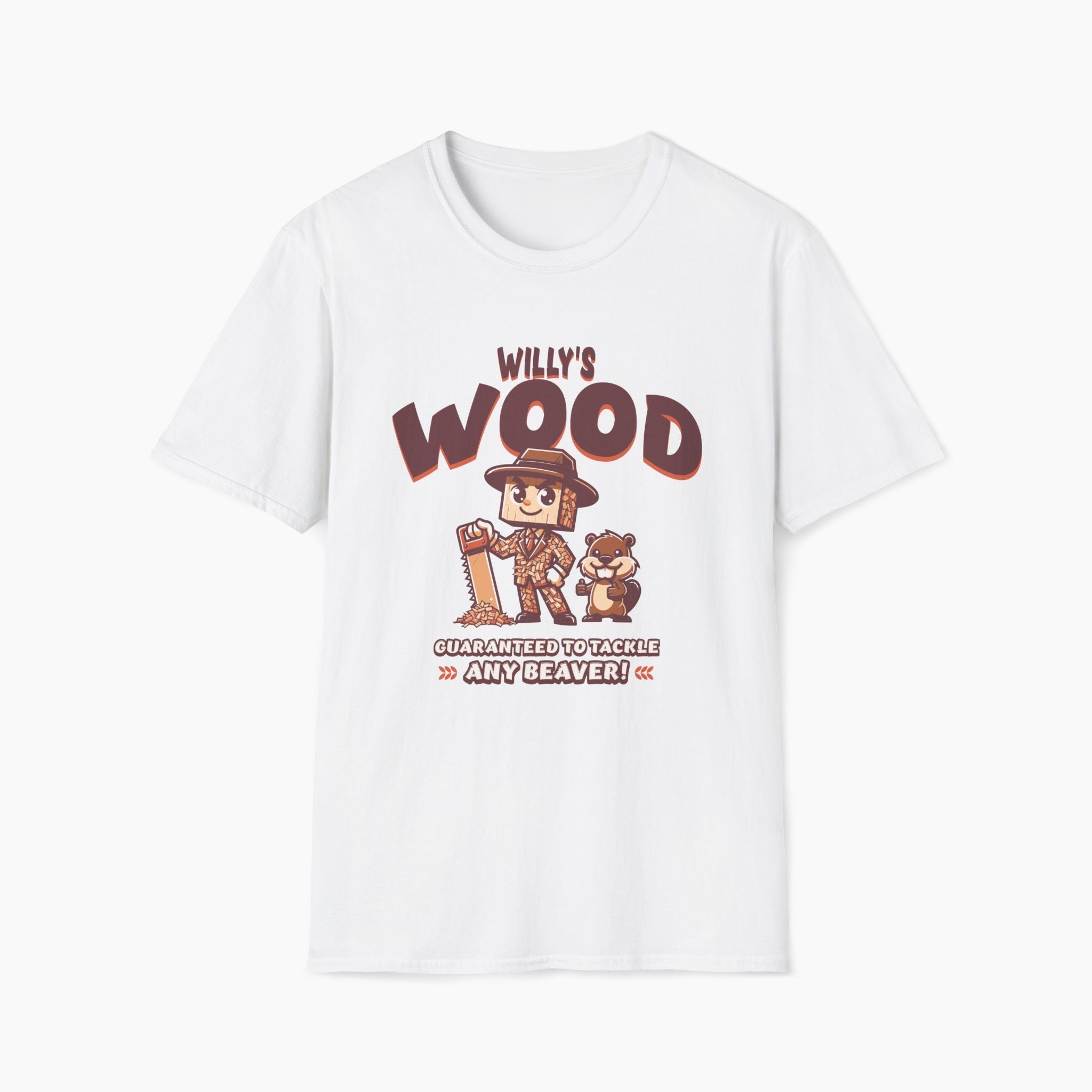 Willy's Wood Guaranteed To Tackle Any Beaver T-Shirt