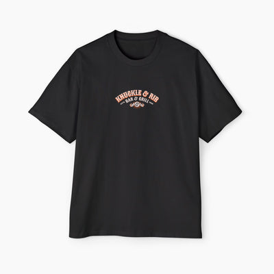 Knuckle & Rib Bar and Grill Boxy Oversized Tee