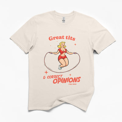 Great Tits and Opinions T-Shirt