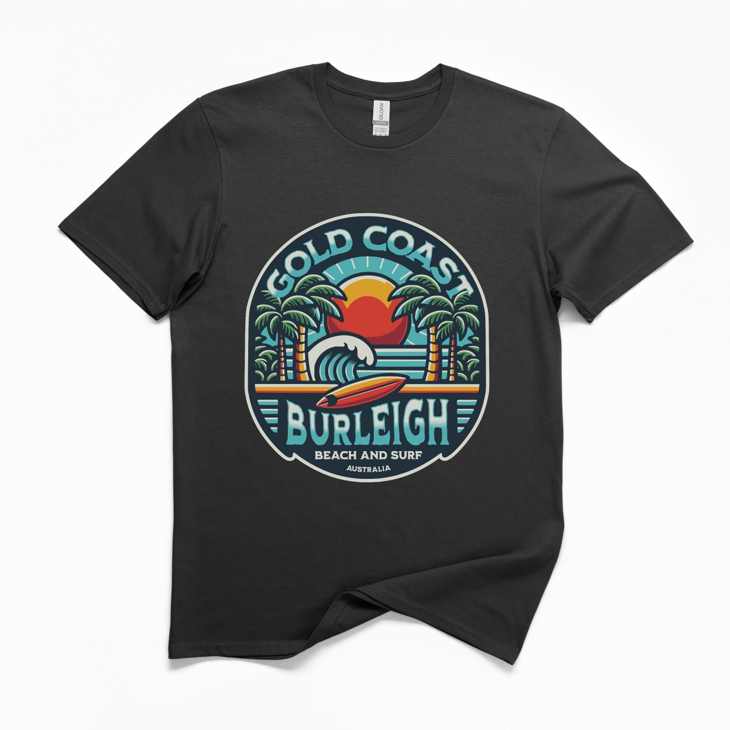Burleigh Beach Gold Coast T-Shirt