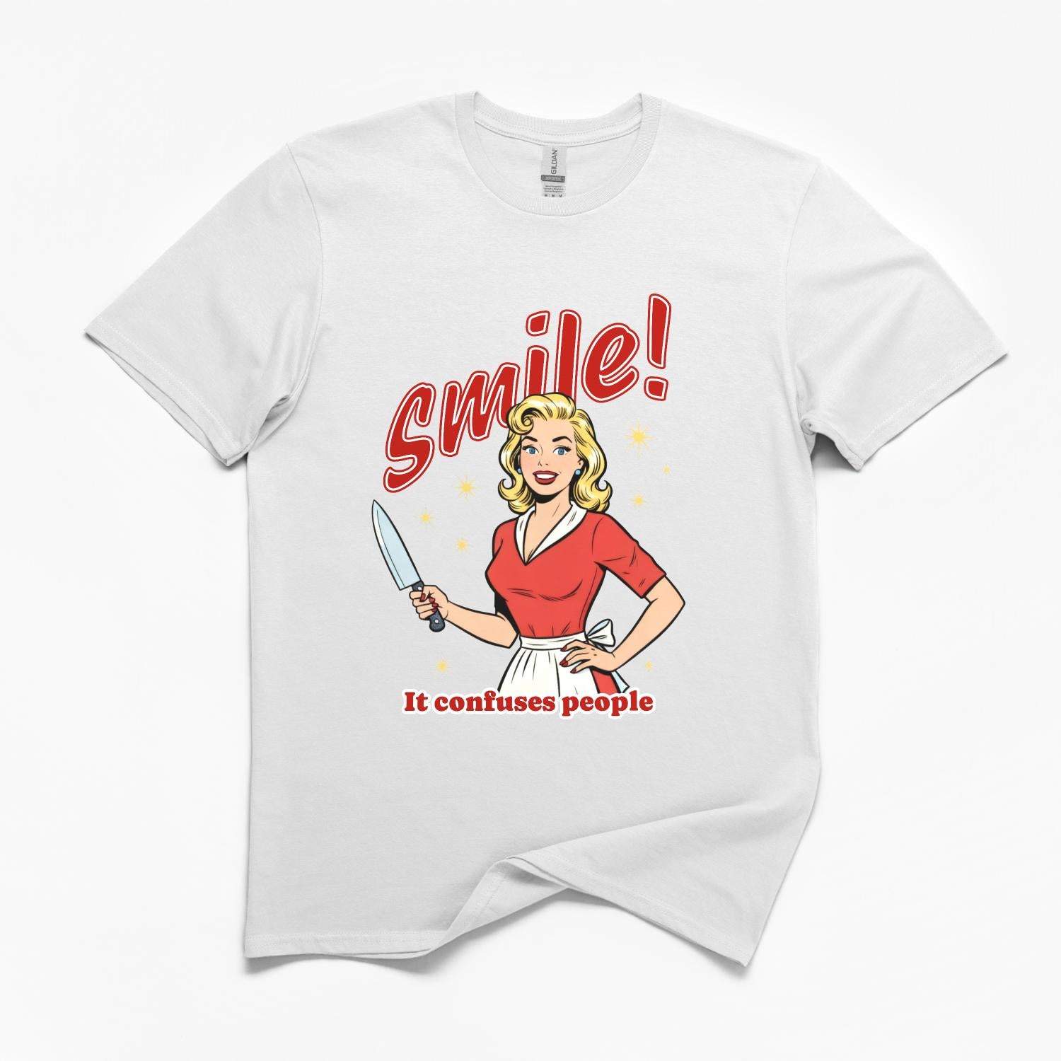 Smile It Confuses People T-Shirt