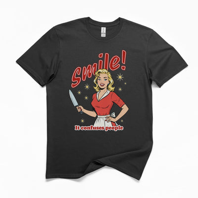 Smile It Confuses People T-Shirt