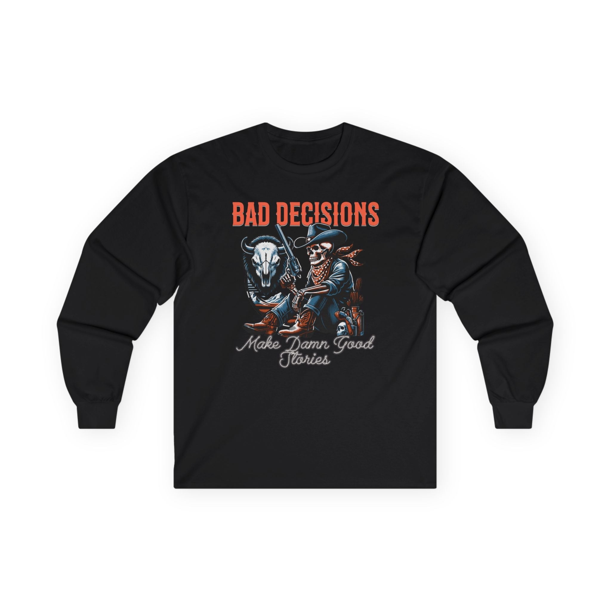 Bad Decisions Western Long Sleeves - Style Circus