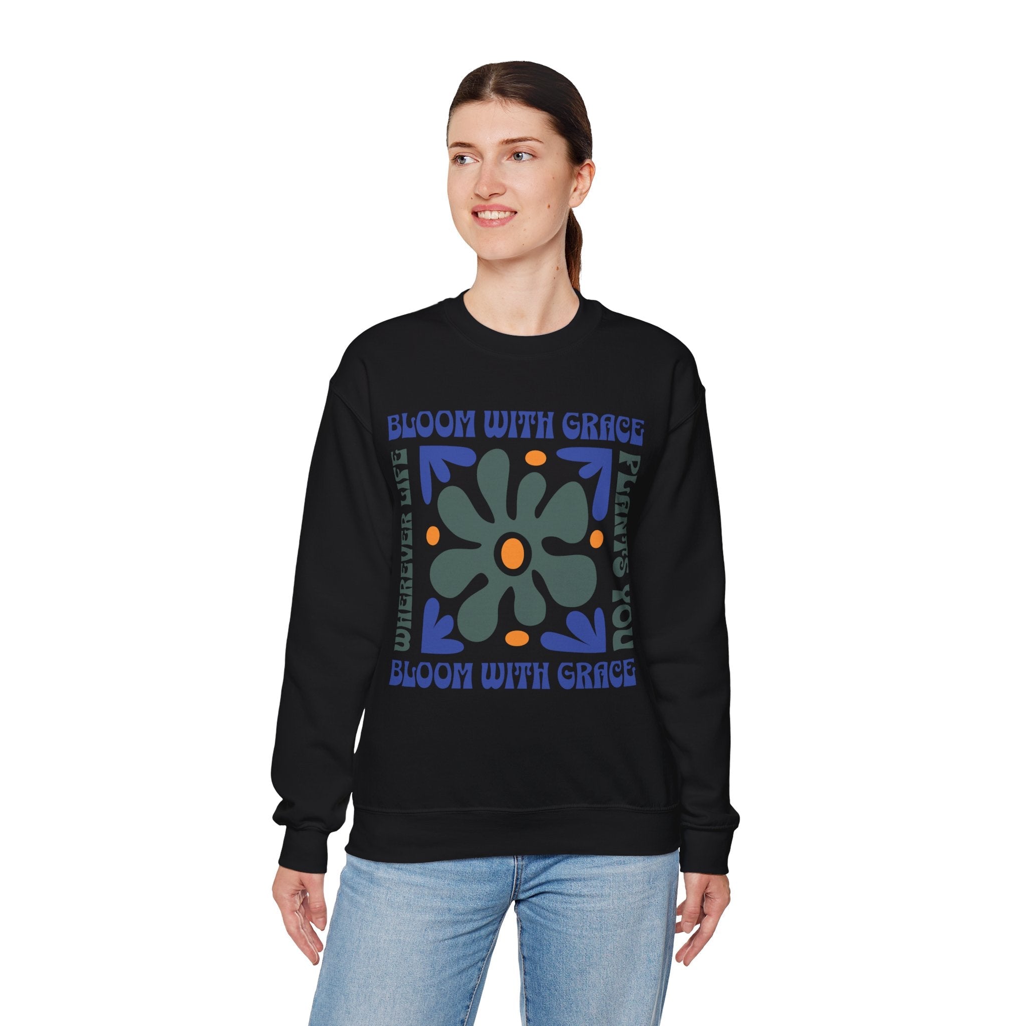 Bloom With Grace Unisex Sweatshirt - Style Circus