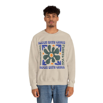 Bloom With Grace Unisex Sweatshirt - Style Circus